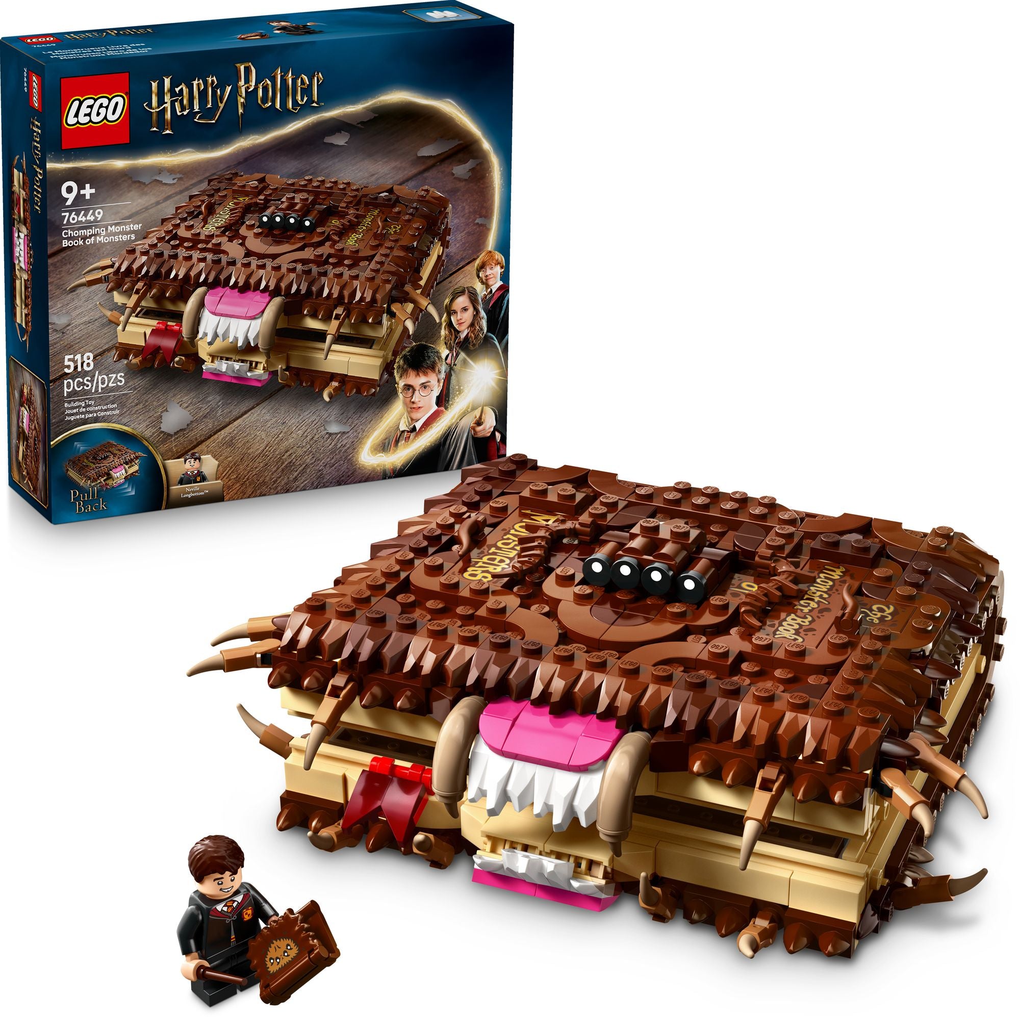 LEGO Harry Potter Chomping Monster Book of Monsters 76449