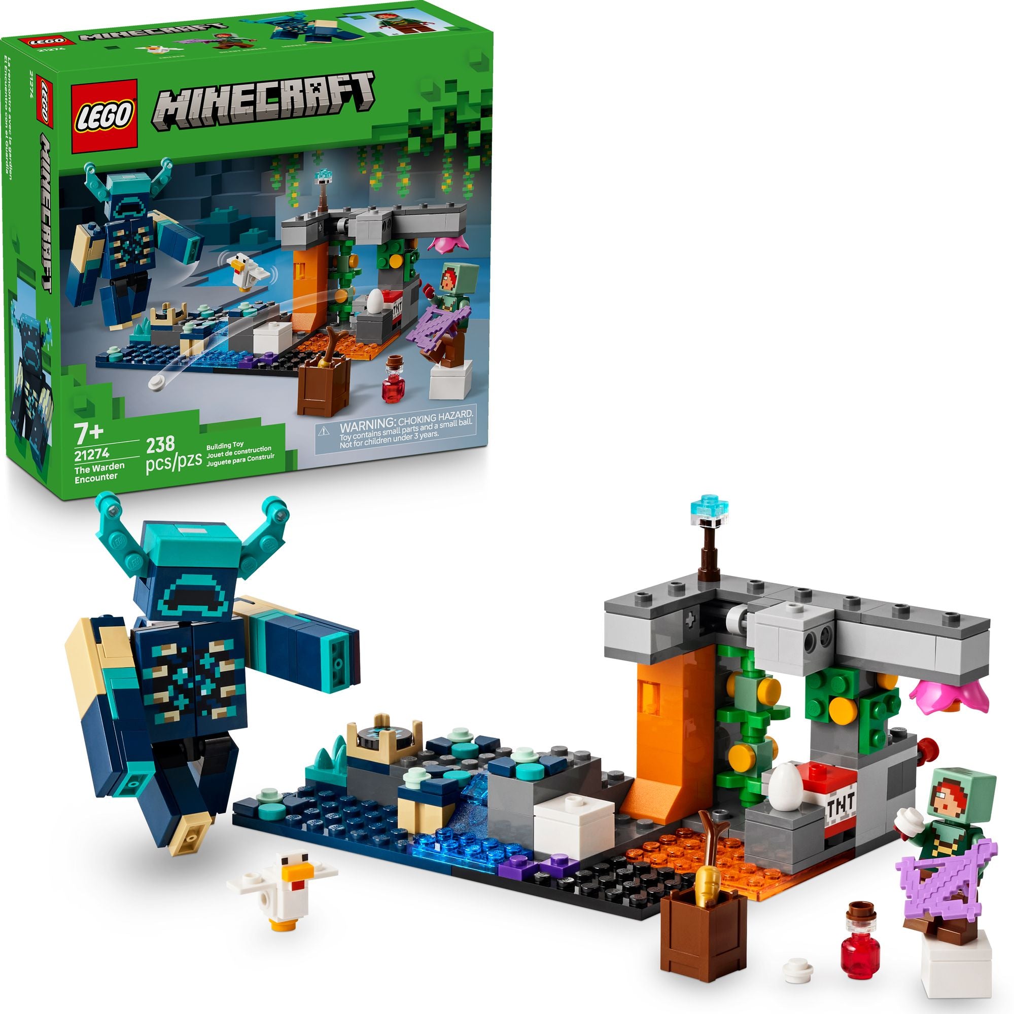 LEGO Minecraft The Warden Encounter 21274