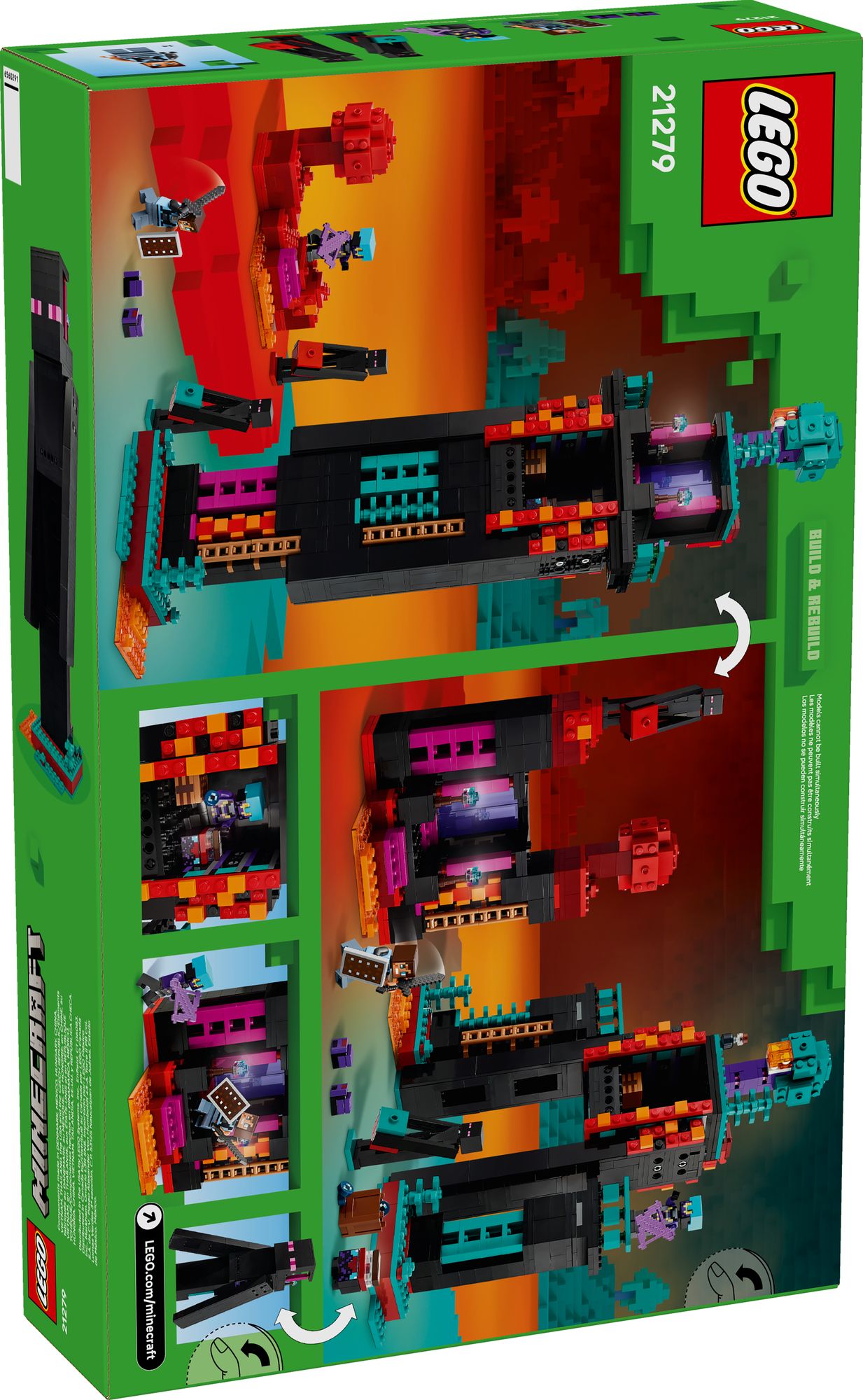 LEGO Minecraft The Enderman Tower 21279