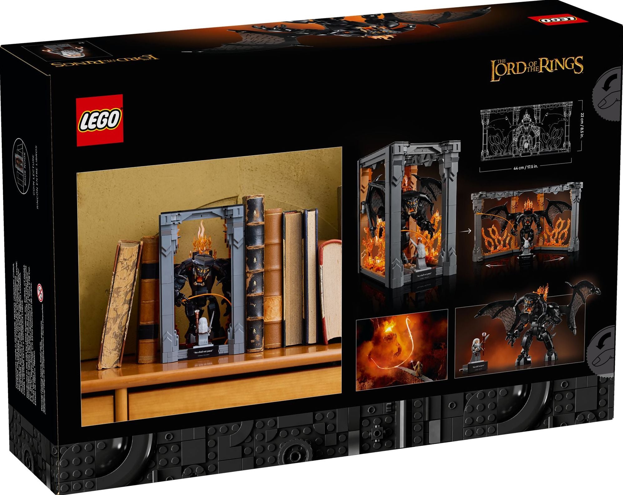 LEGO Icons The Lord of the Rings: Balrog Book Nook 10367