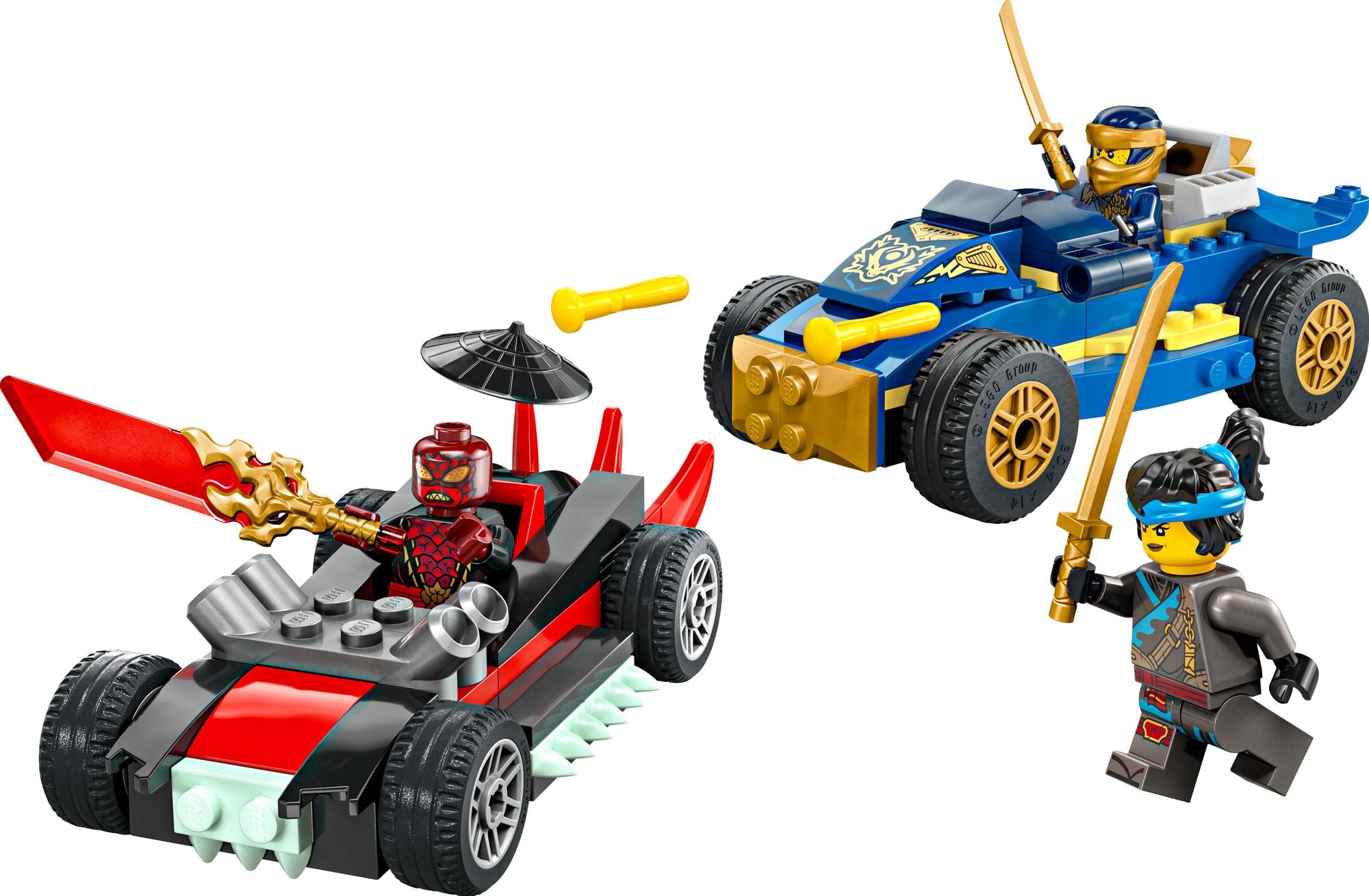 LEGO Ninjago Rogue vs. Drix Race Car Duel 71840