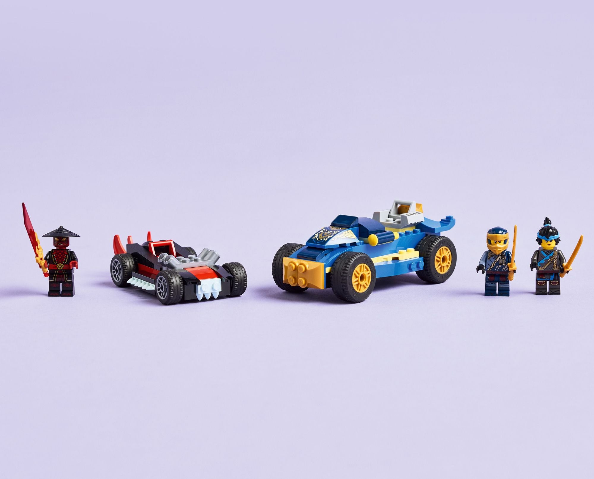 LEGO Ninjago Rogue vs. Drix Race Car Duel 71840