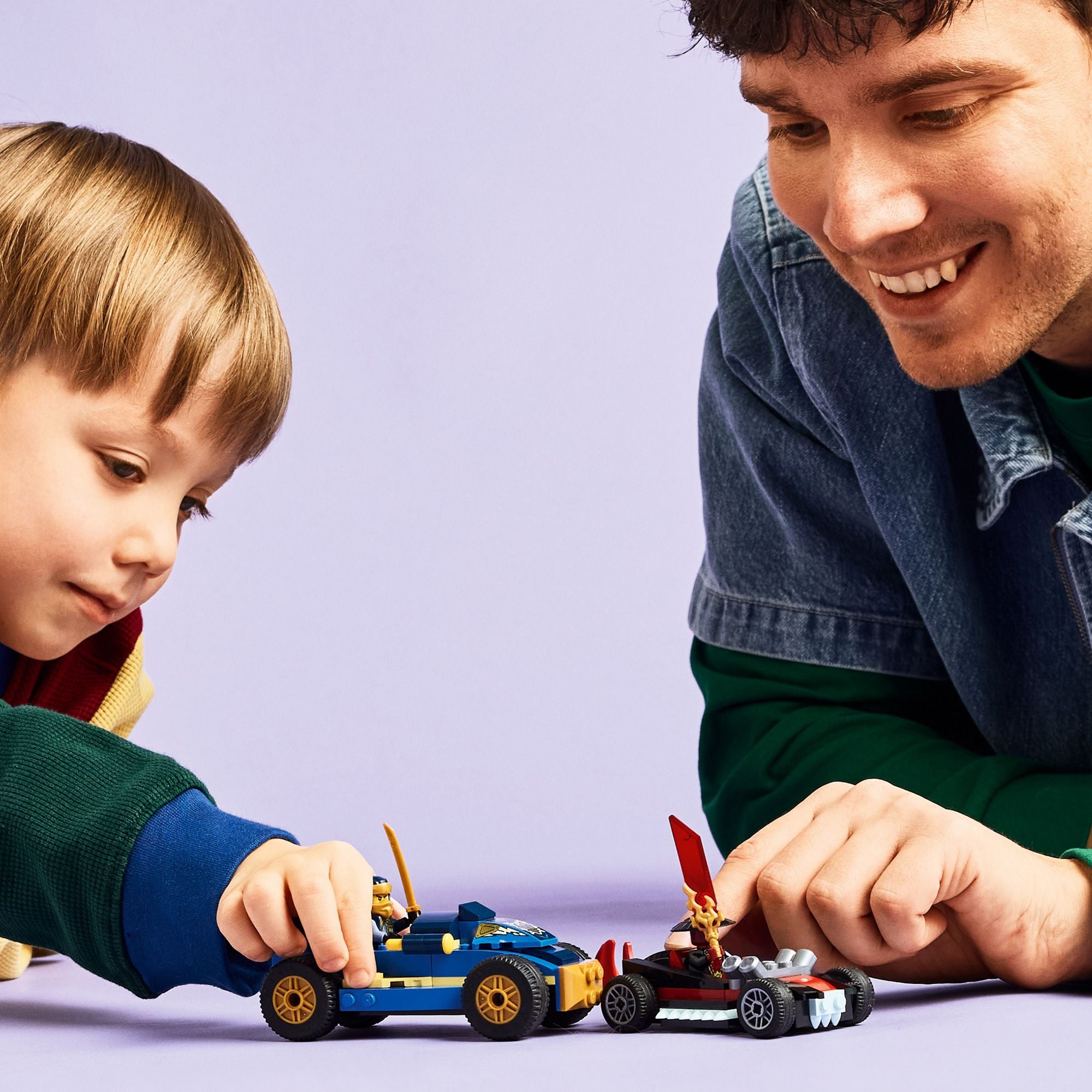 LEGO Ninjago Rogue vs. Drix Race Car Duel 71840