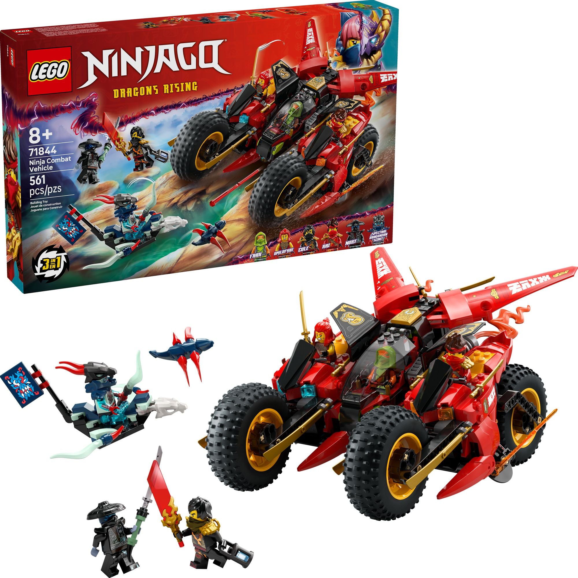 LEGO Ninjago Ninja Combat Vehicle 71844