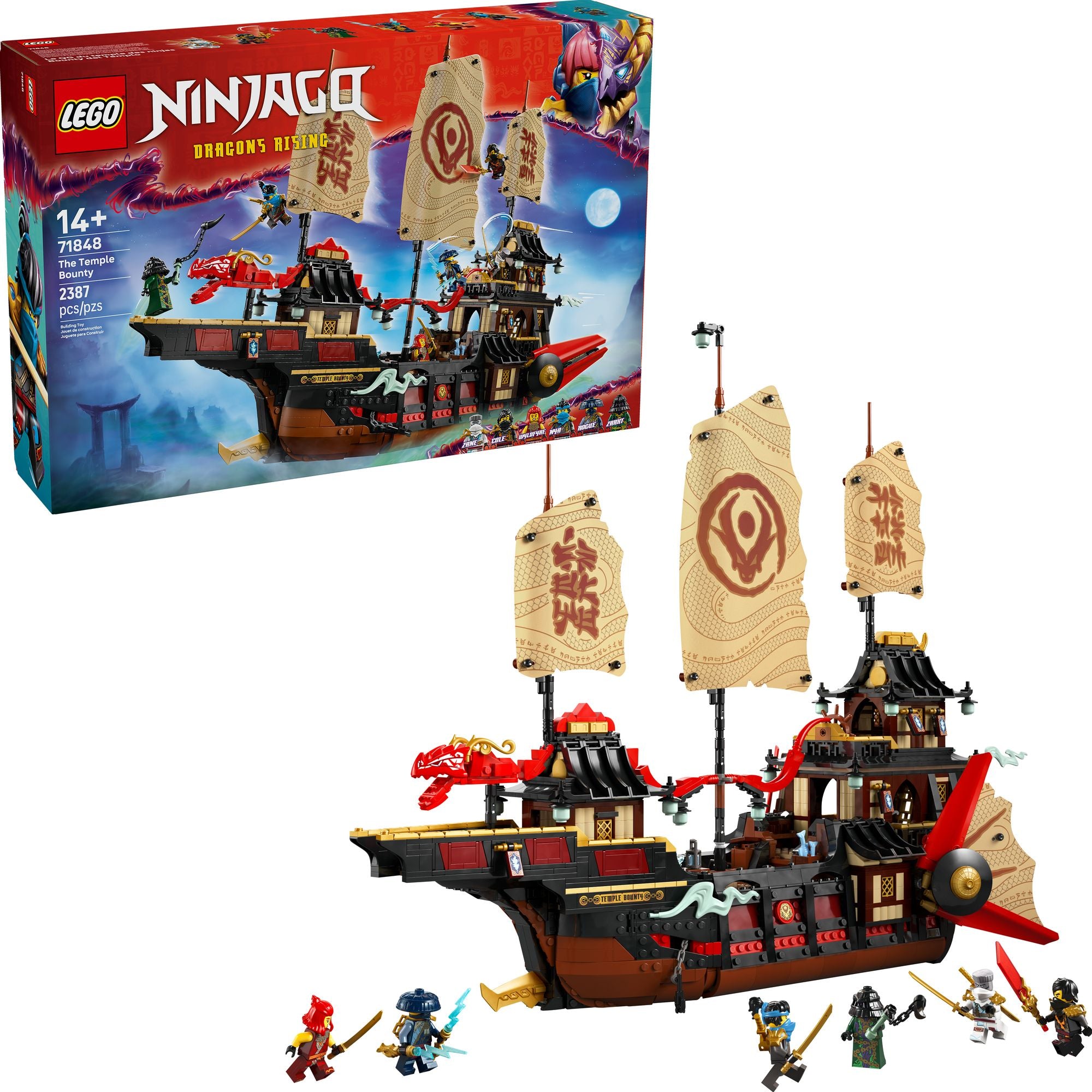 LEGO Ninjago The Temple Bounty 71848