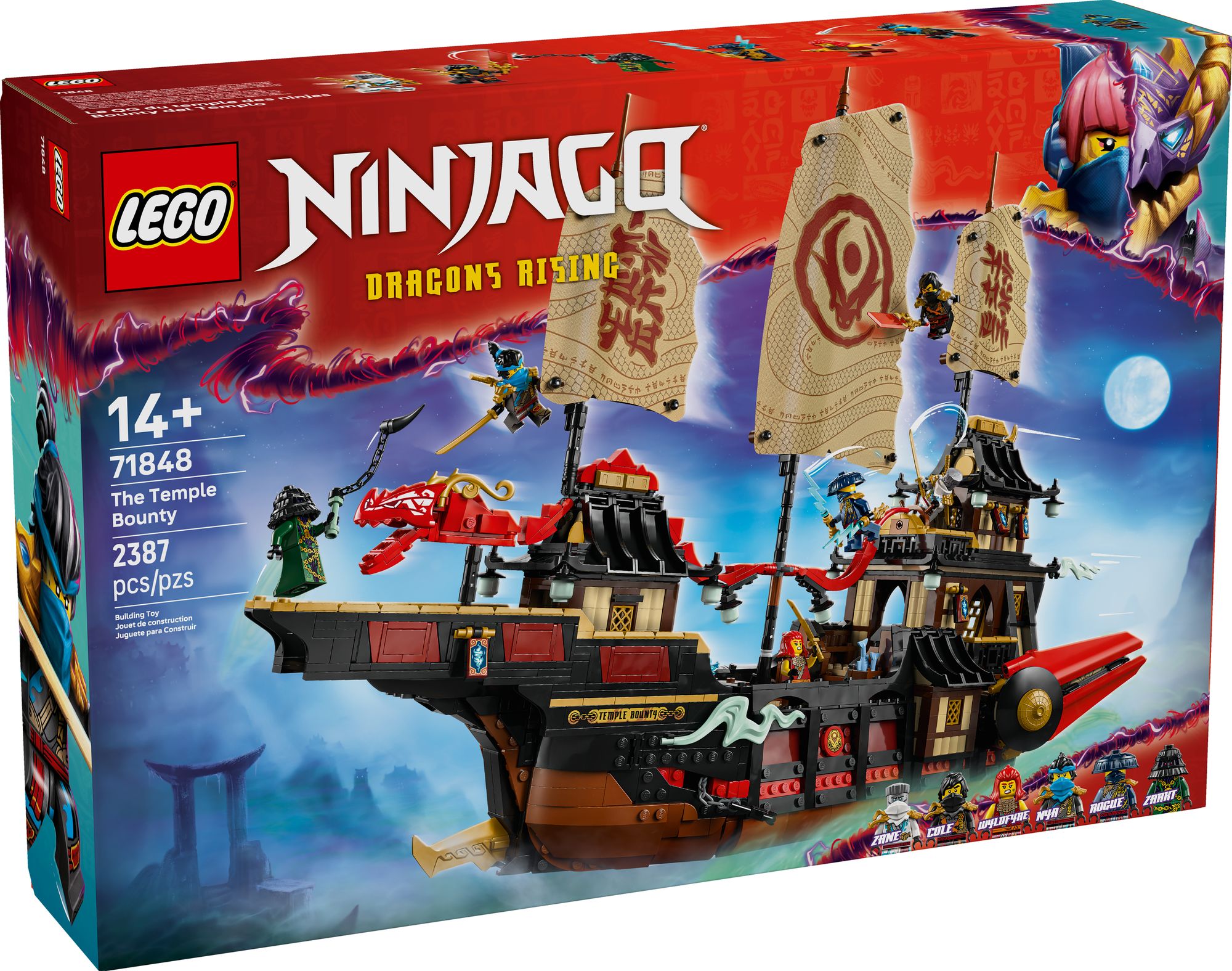 LEGO Ninjago The Temple Bounty 71848