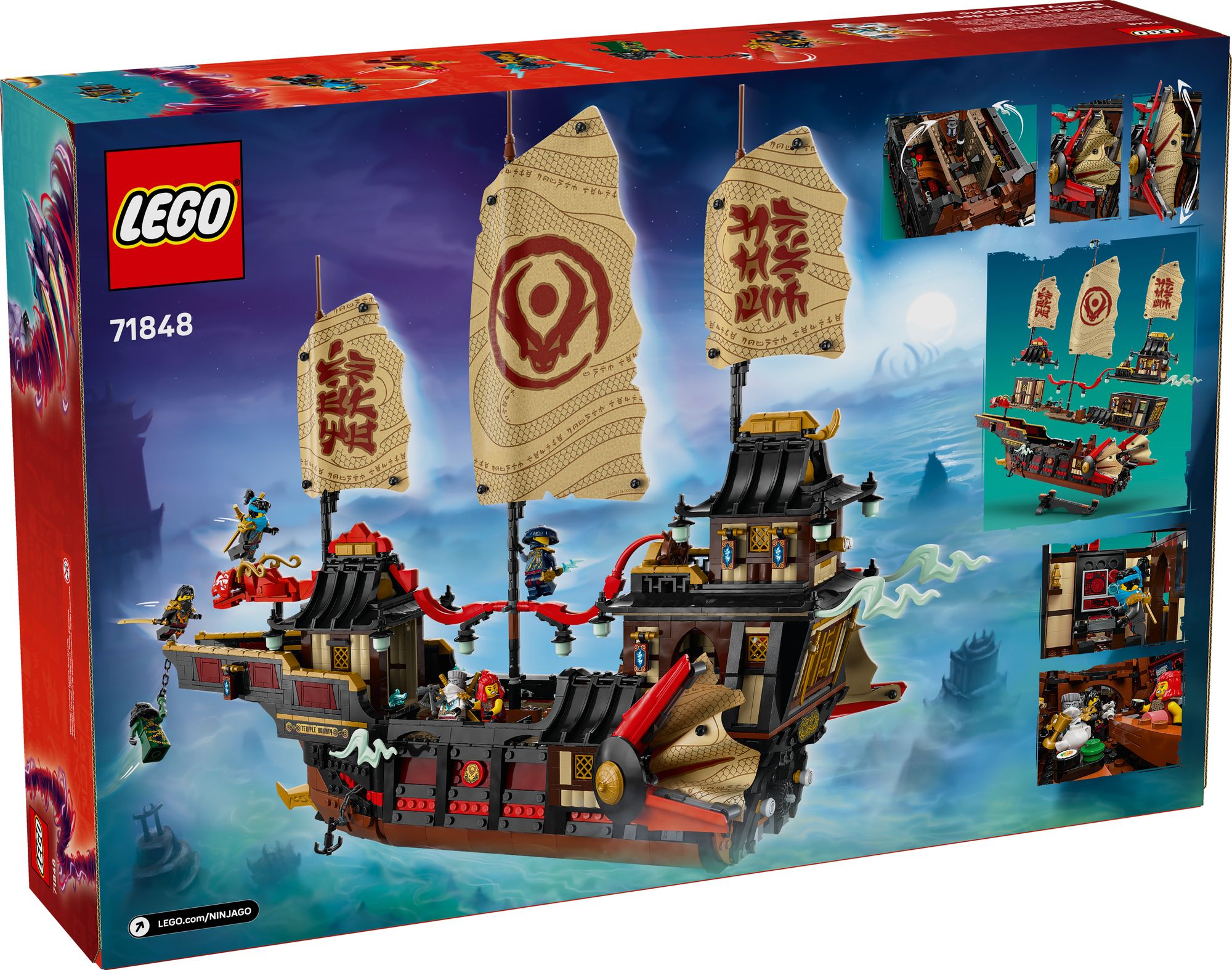LEGO Ninjago The Temple Bounty 71848