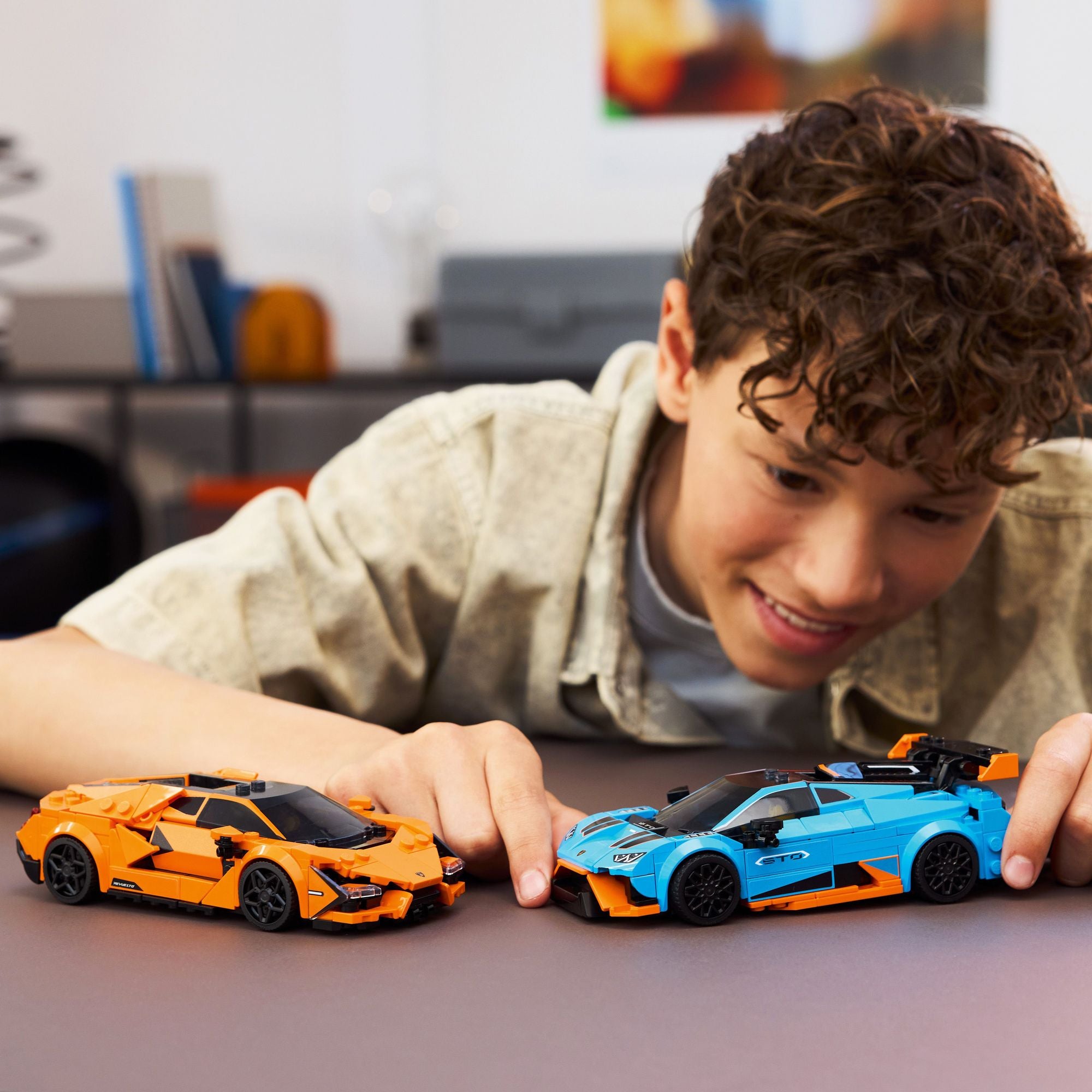 LEGO Speed Champions Lamborghini Revuelto & Hurac?n STO 77238