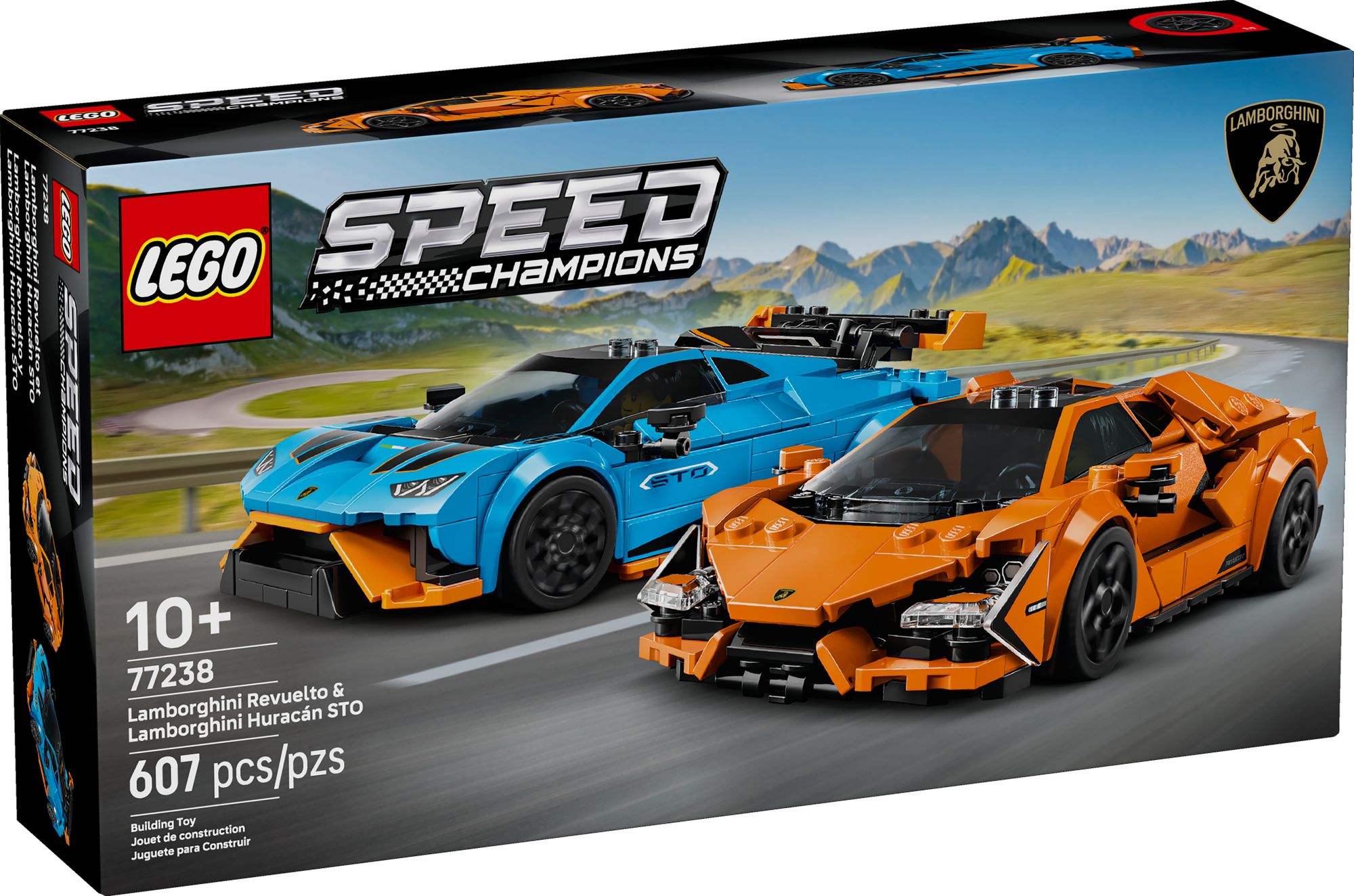 LEGO Speed Champions Lamborghini Revuelto & Hurac?n STO 77238