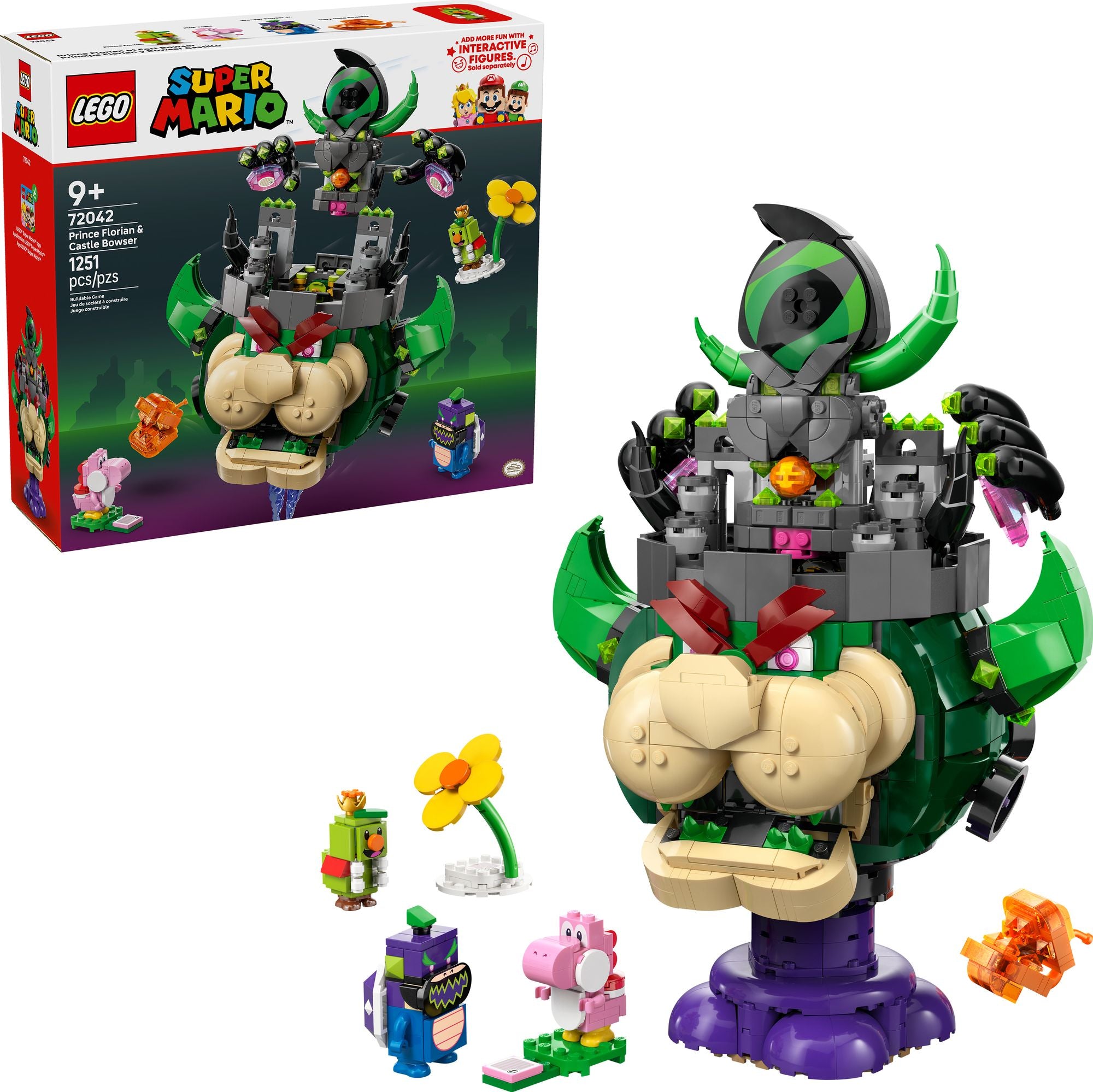LEGO Super Mario Prince Florian & Castle Bowser 72042
