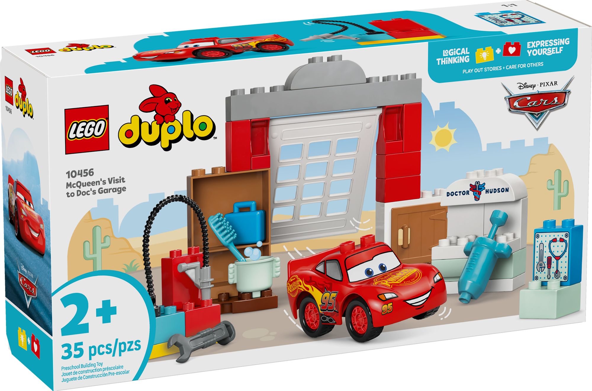 LEGO DUPLO Disney McQueen's Visit to Doc's Garage 10456