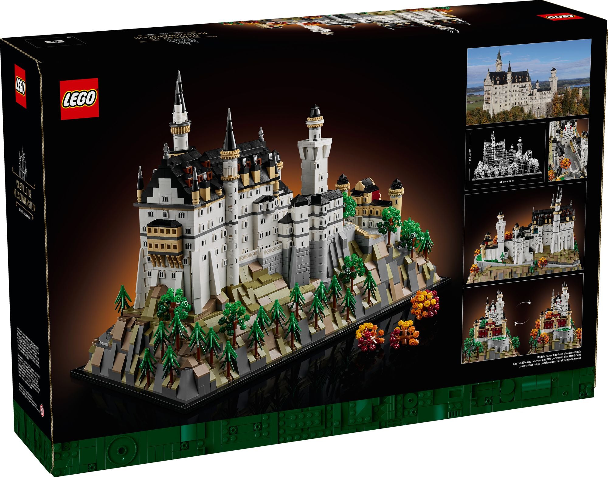 LEGO Architecture Neuschwanstein Castle 21063