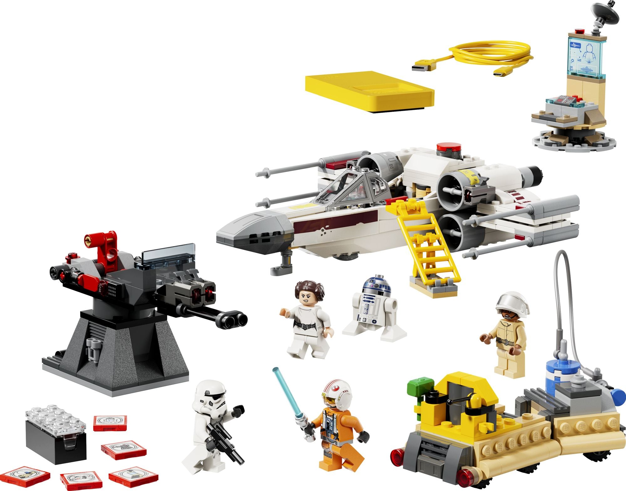 LEGO Star Wars SMART Play Luke's Red Five X-Wing 75423