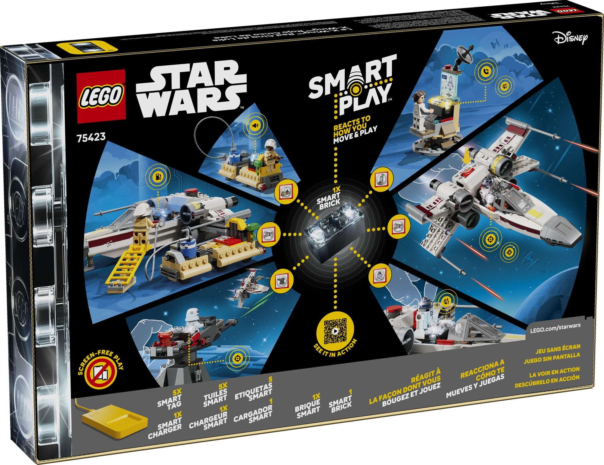 LEGO Star Wars SMART Play Luke's Red Five X-Wing 75423