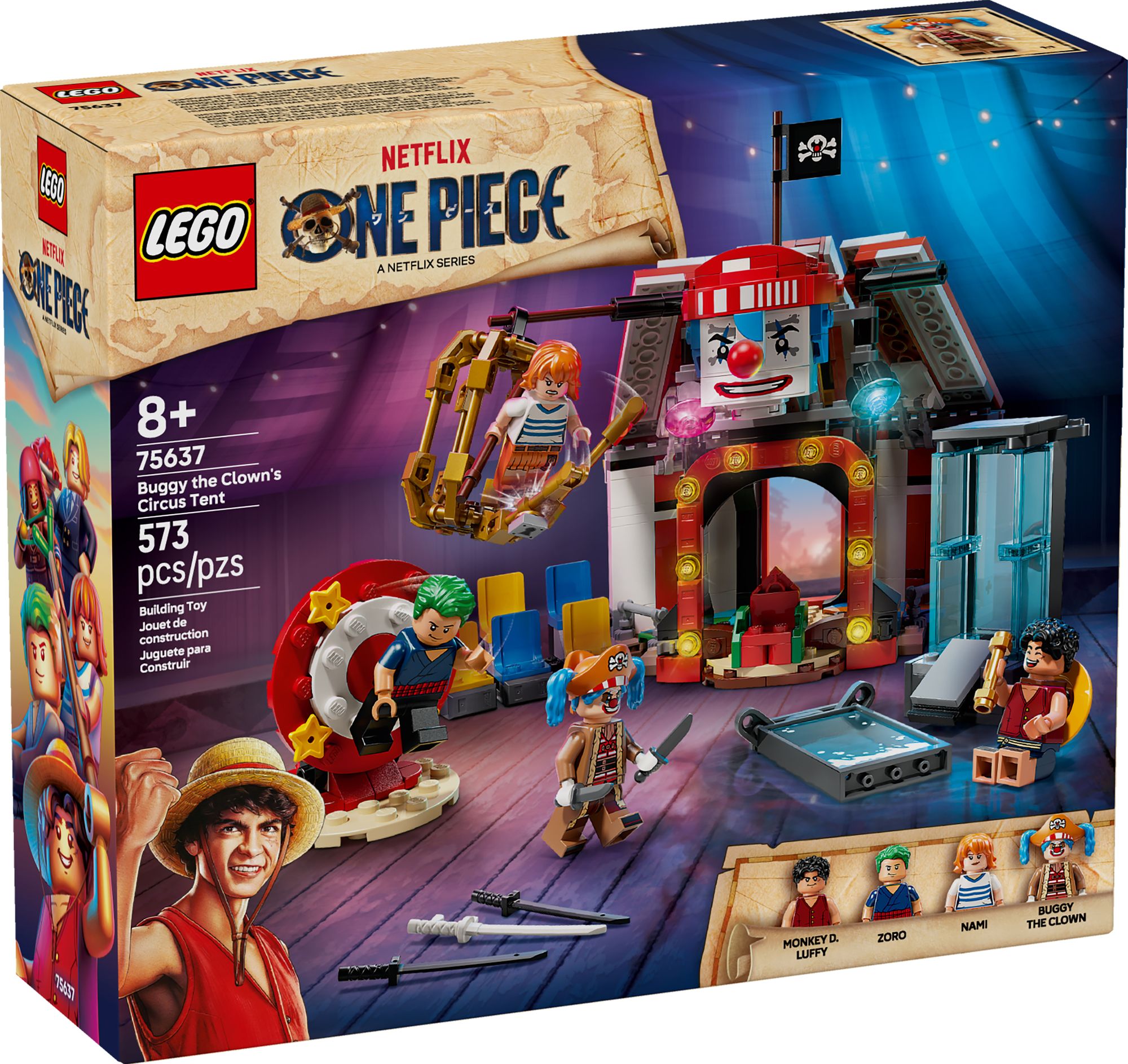LEGO ONE PIECE Buggy the Clown's Circus Tent 75637