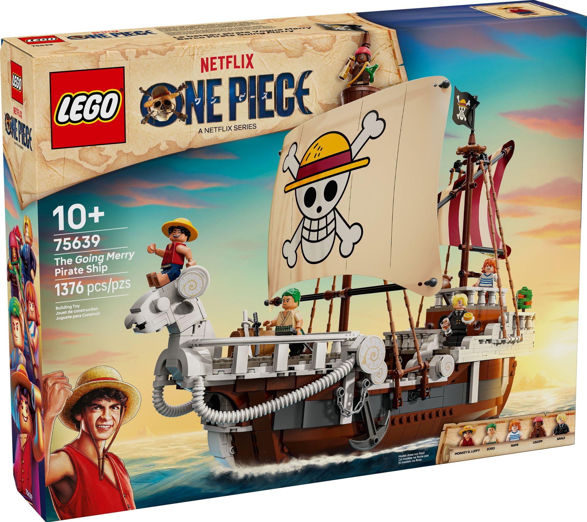 LEGO ONE PIECE The Going Merry Pirate Ship 75639