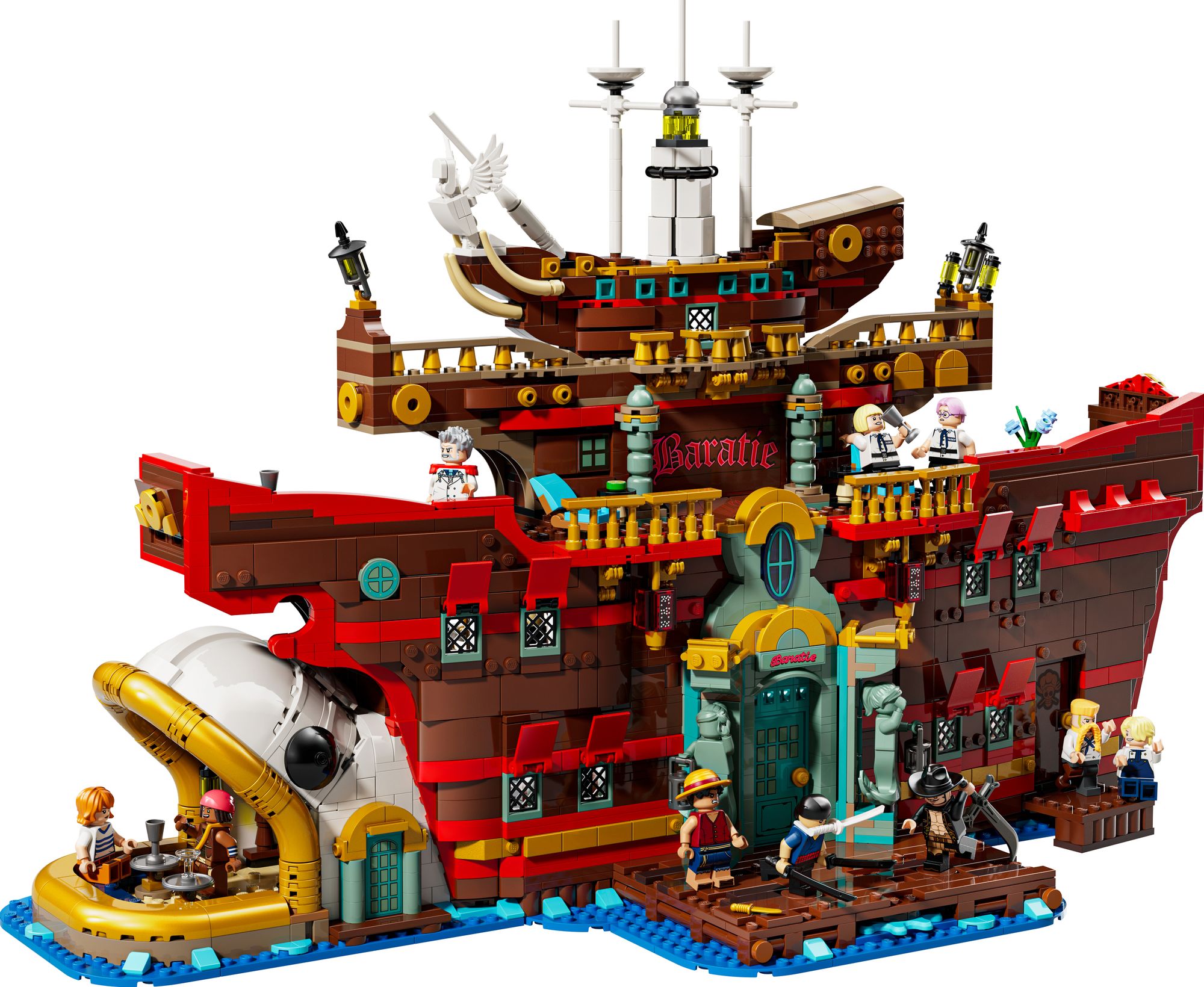 LEGO ONE PIECE The Baratie Floating Restaurant 75640