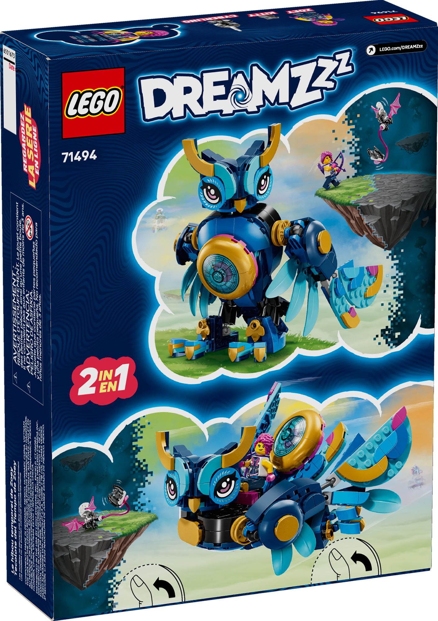 LEGO DREAMZzz Zoey's Time Owl 71494
