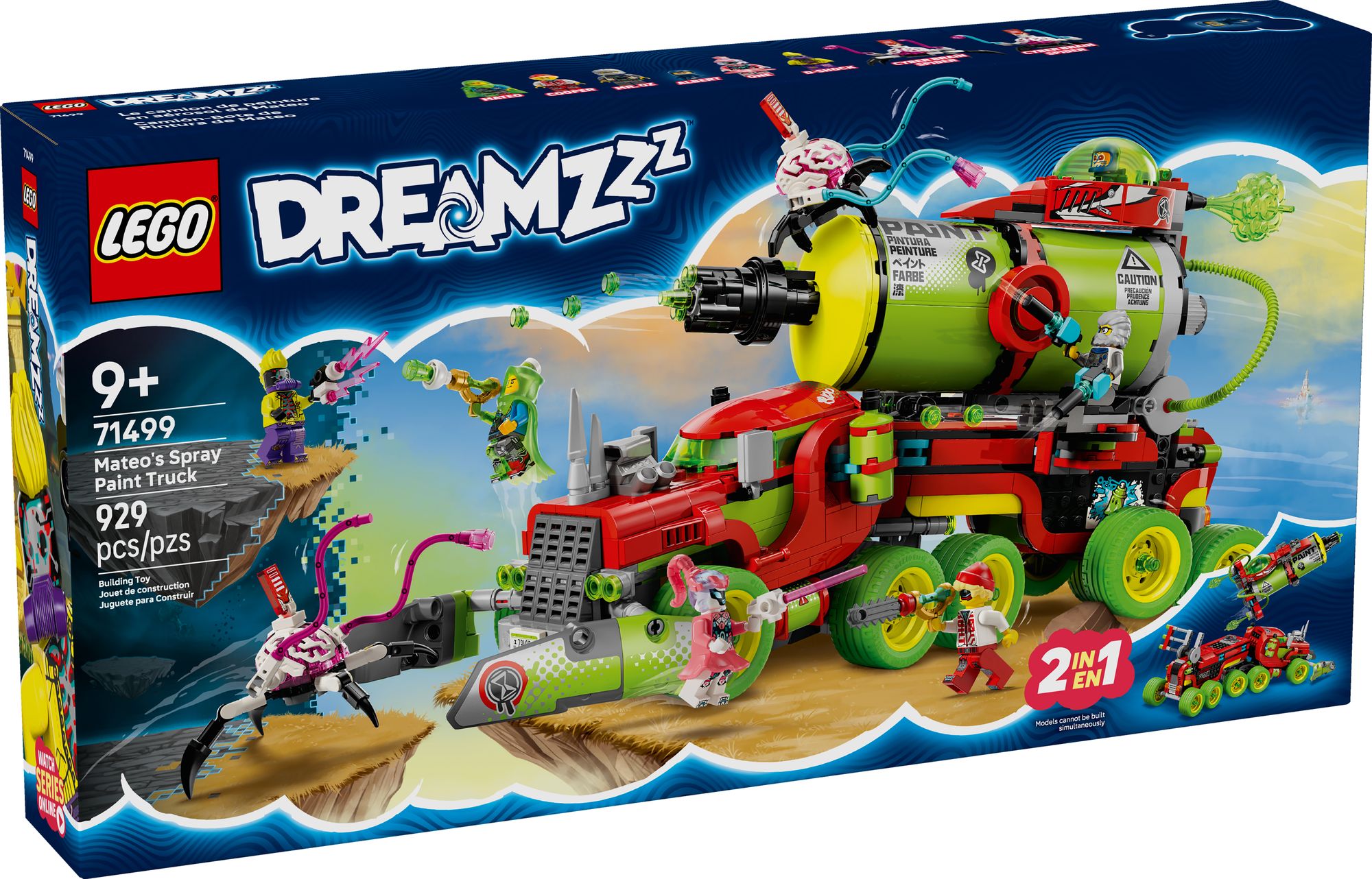 LEGO DREAMZzz Mateo's Spray Paint Truck 71499