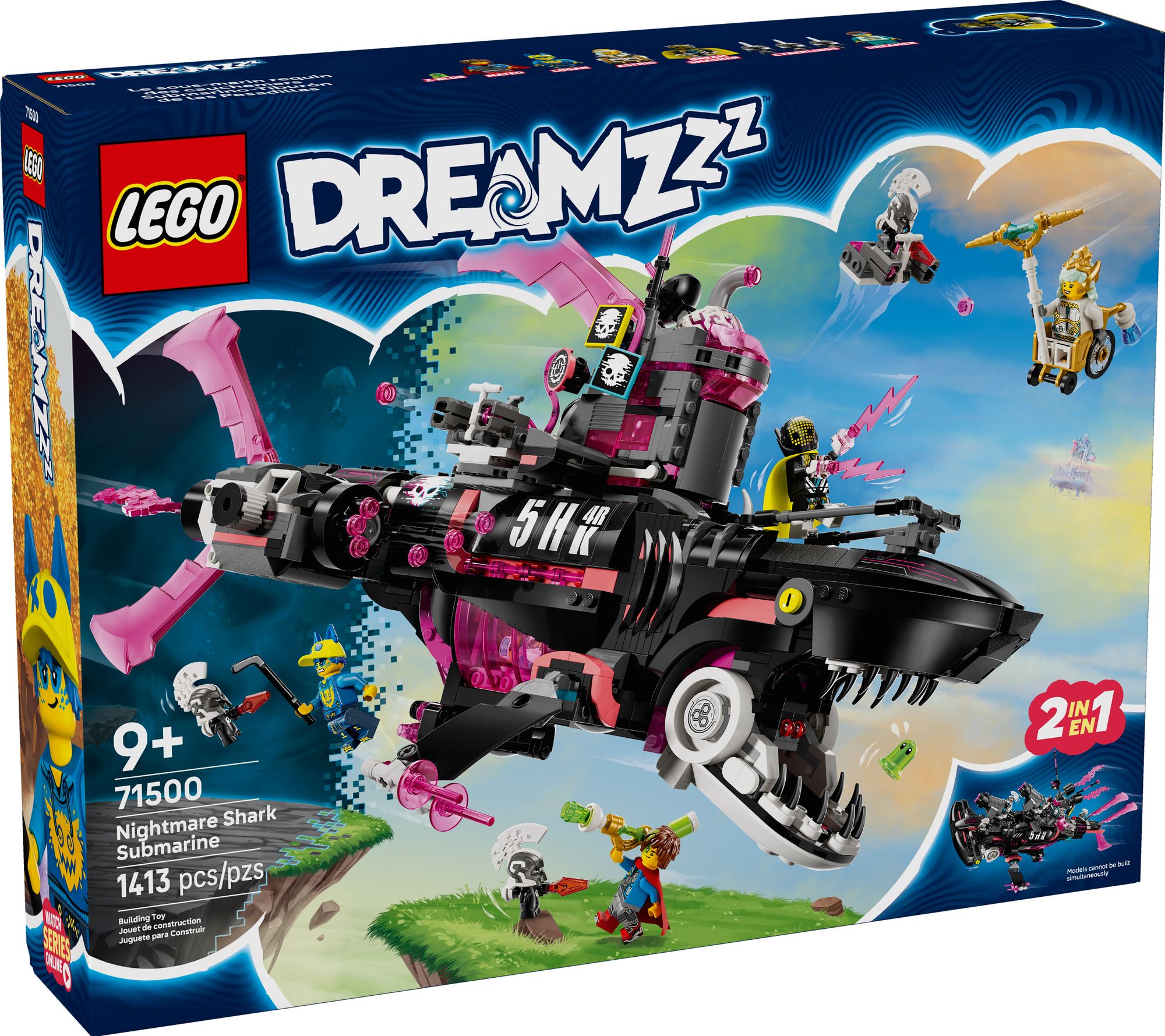 LEGO DREAMZzz Nightmare Shark Submarine 71500