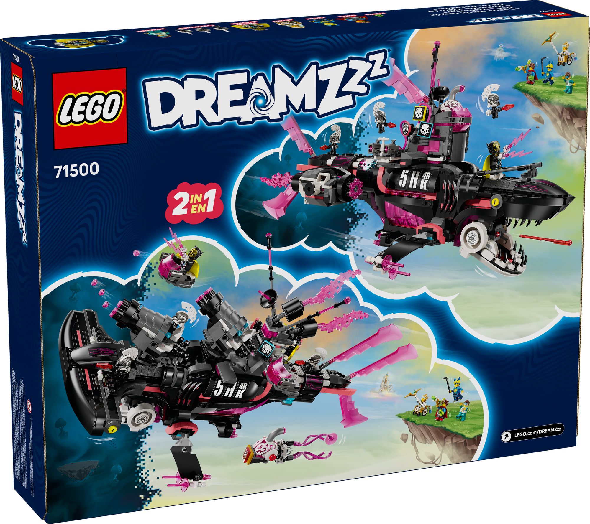 LEGO DREAMZzz Nightmare Shark Submarine 71500