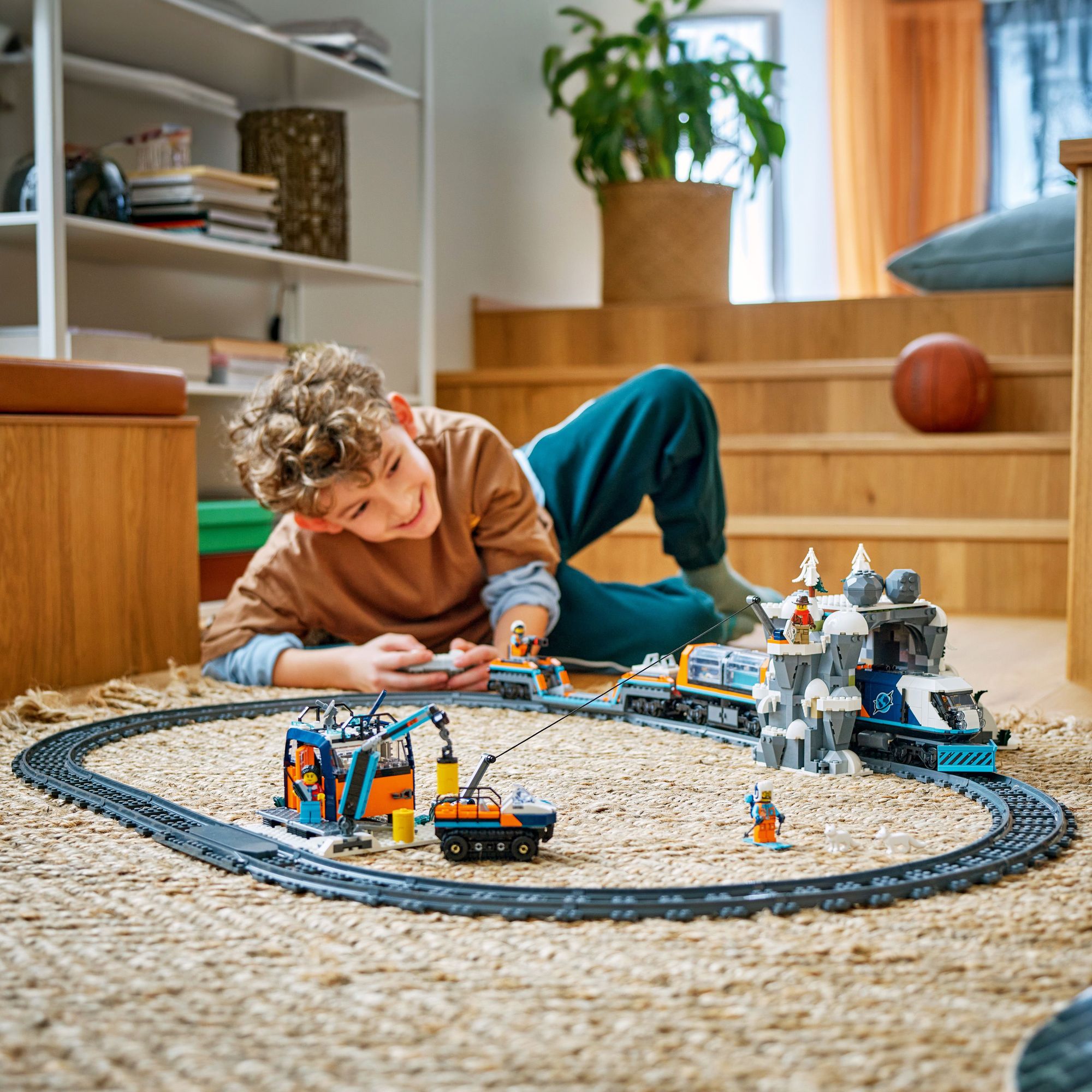 LEGO City Trains Explorers' Arctic Polar Express Train 60470