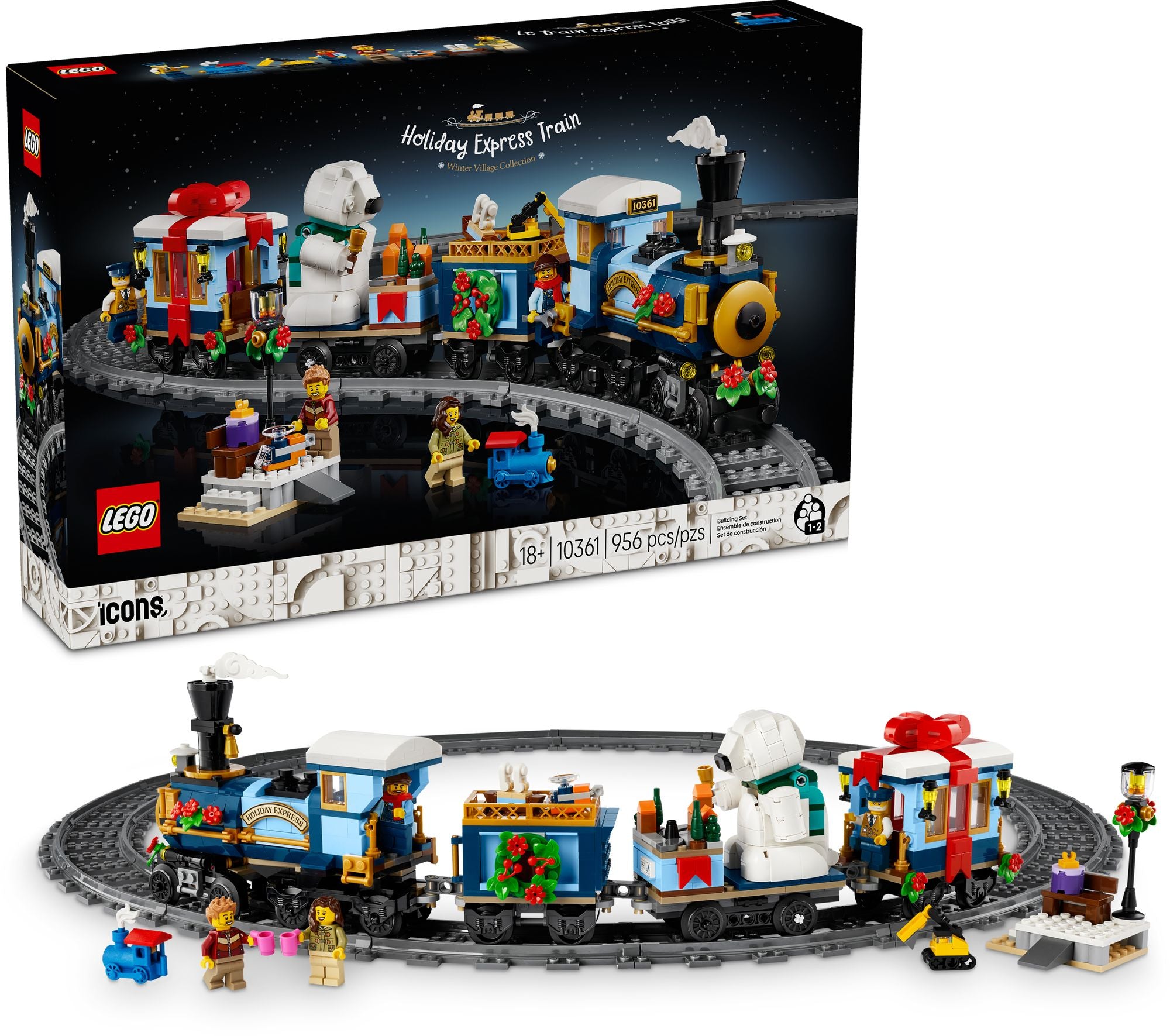 LEGO Icons Holiday Express Train 10361