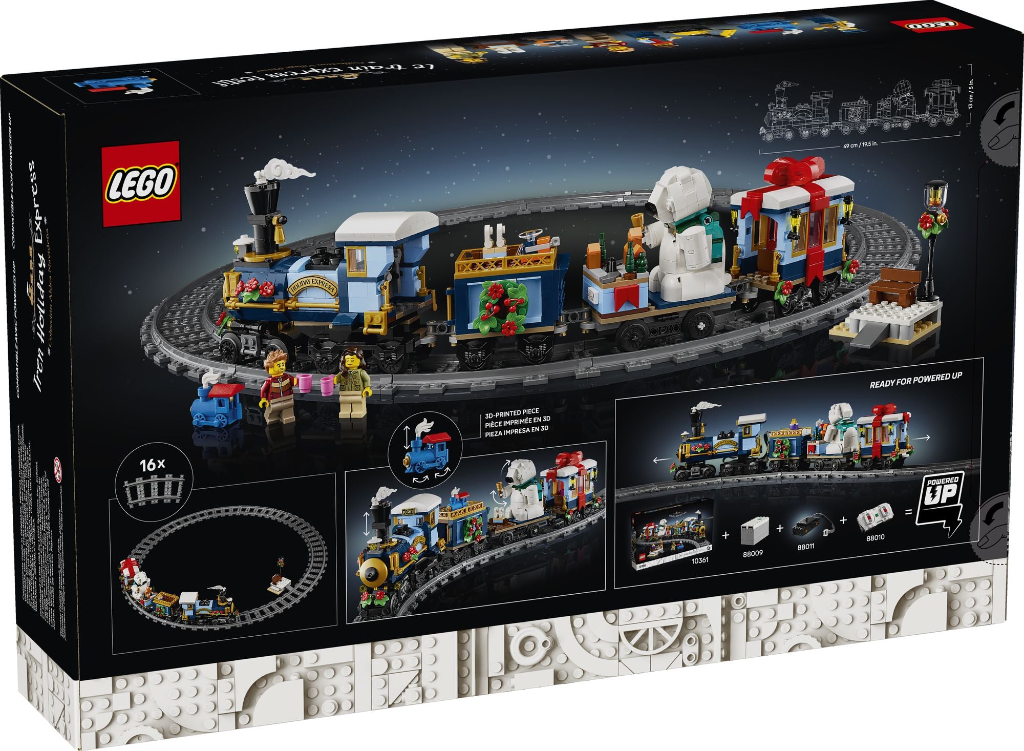 LEGO Icons Holiday Express Train 10361
