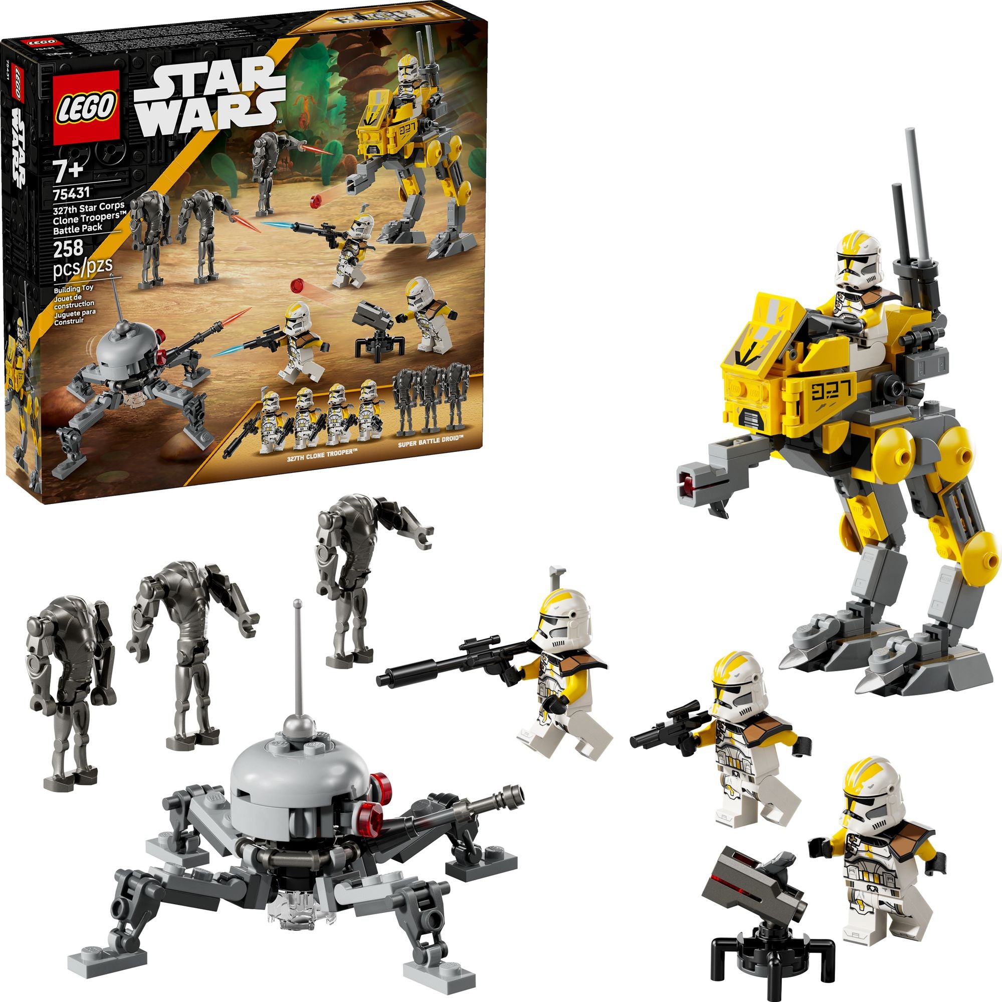 LEGO Star Wars 327th Star Corps Clone Troopers? Battle Pack 75431
