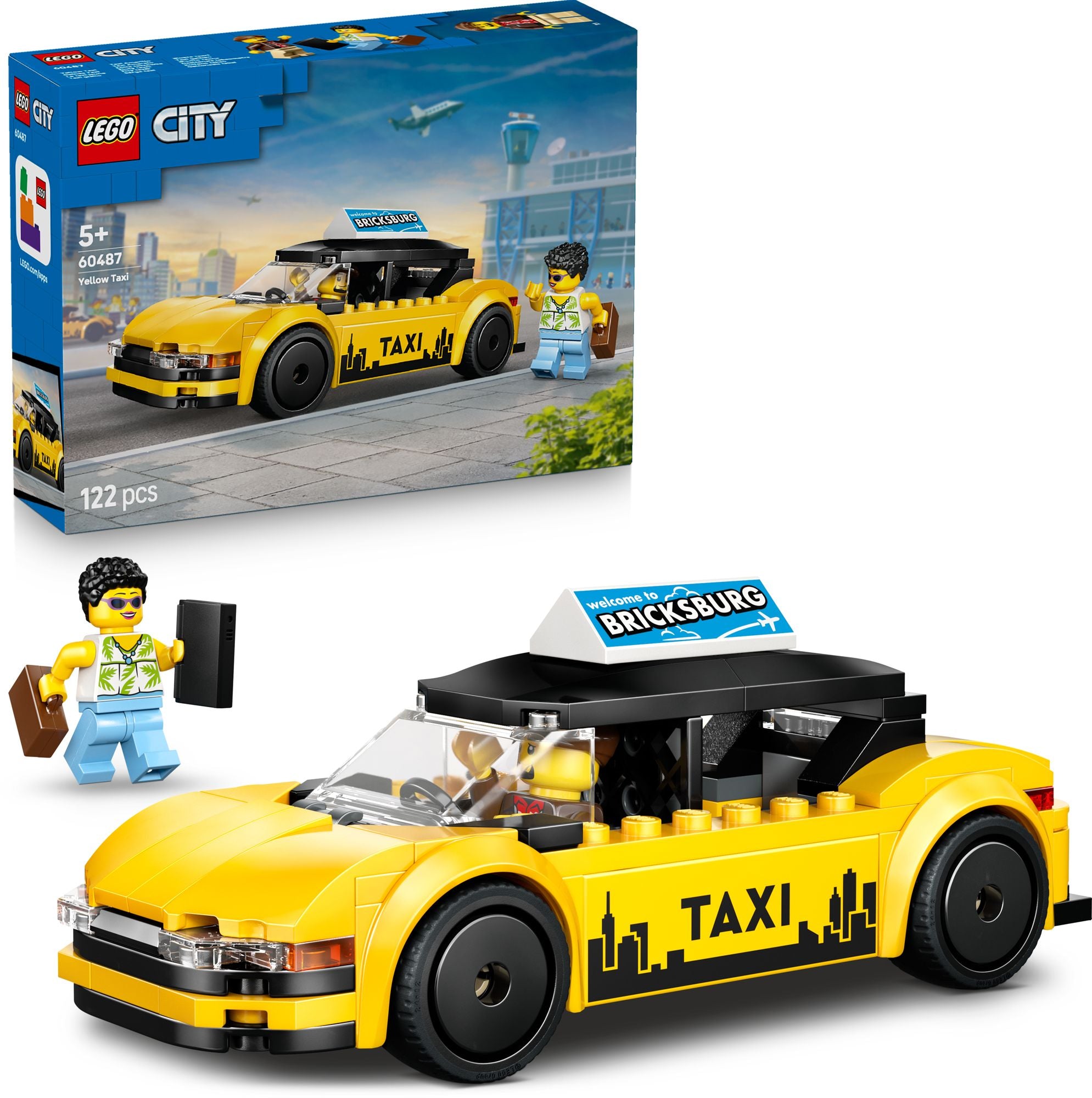 LEGO City Yellow Taxi 60487