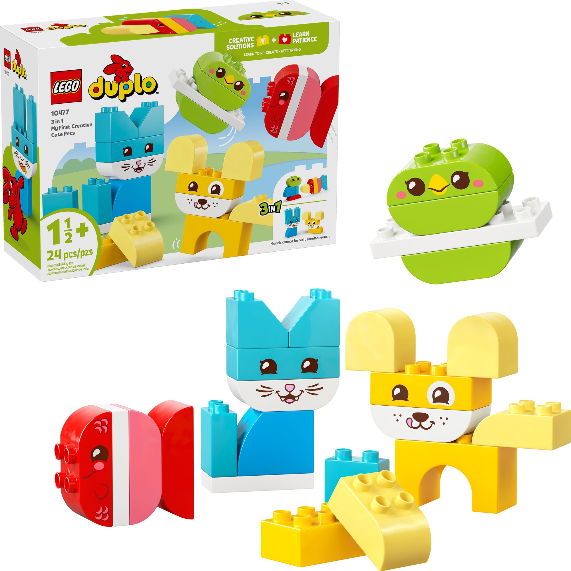 LEGO DUPLO 3 in 1 Creative Cute Pets 10477