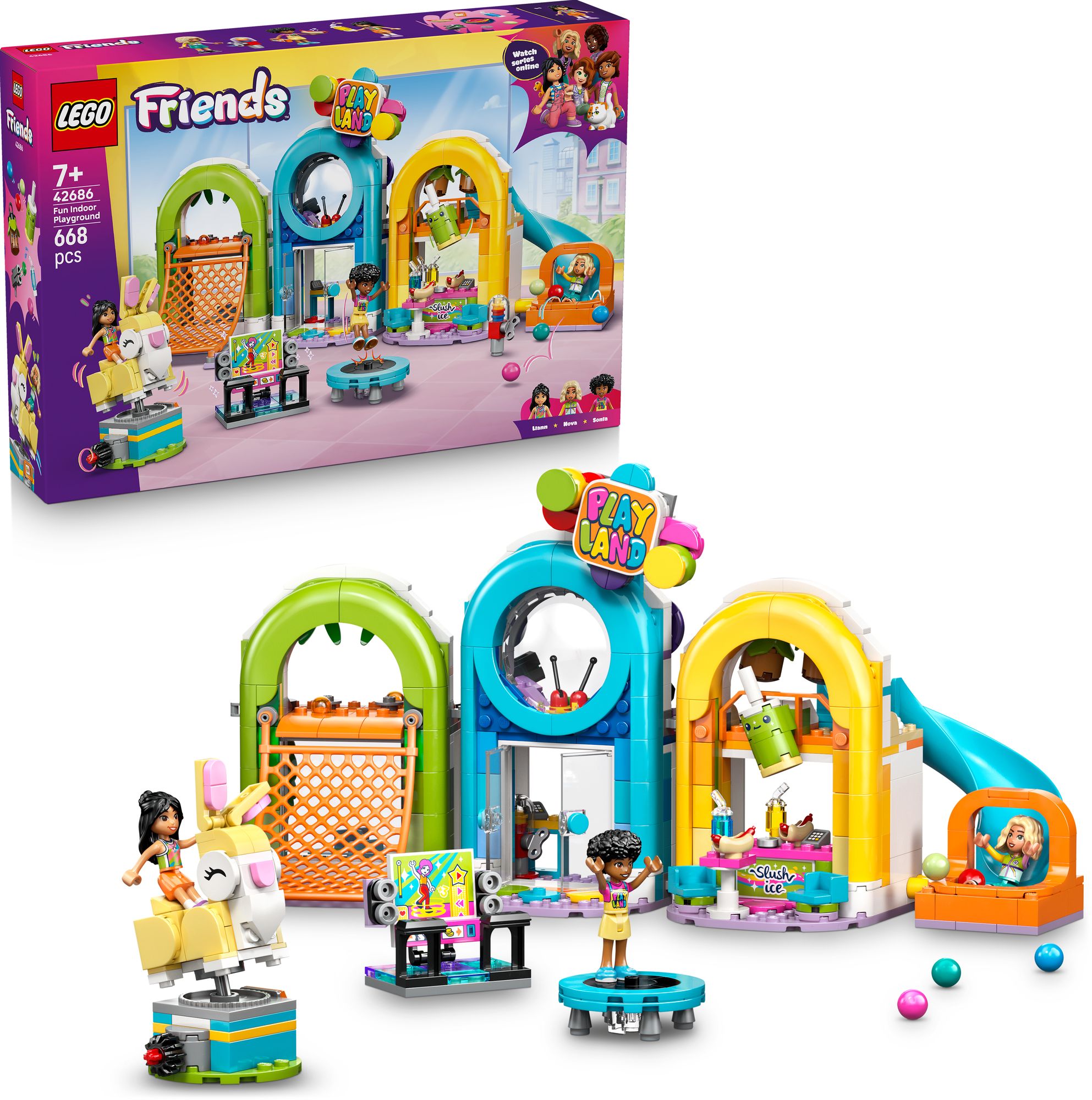 LEGO Friends Fun Indoor Playground 42686