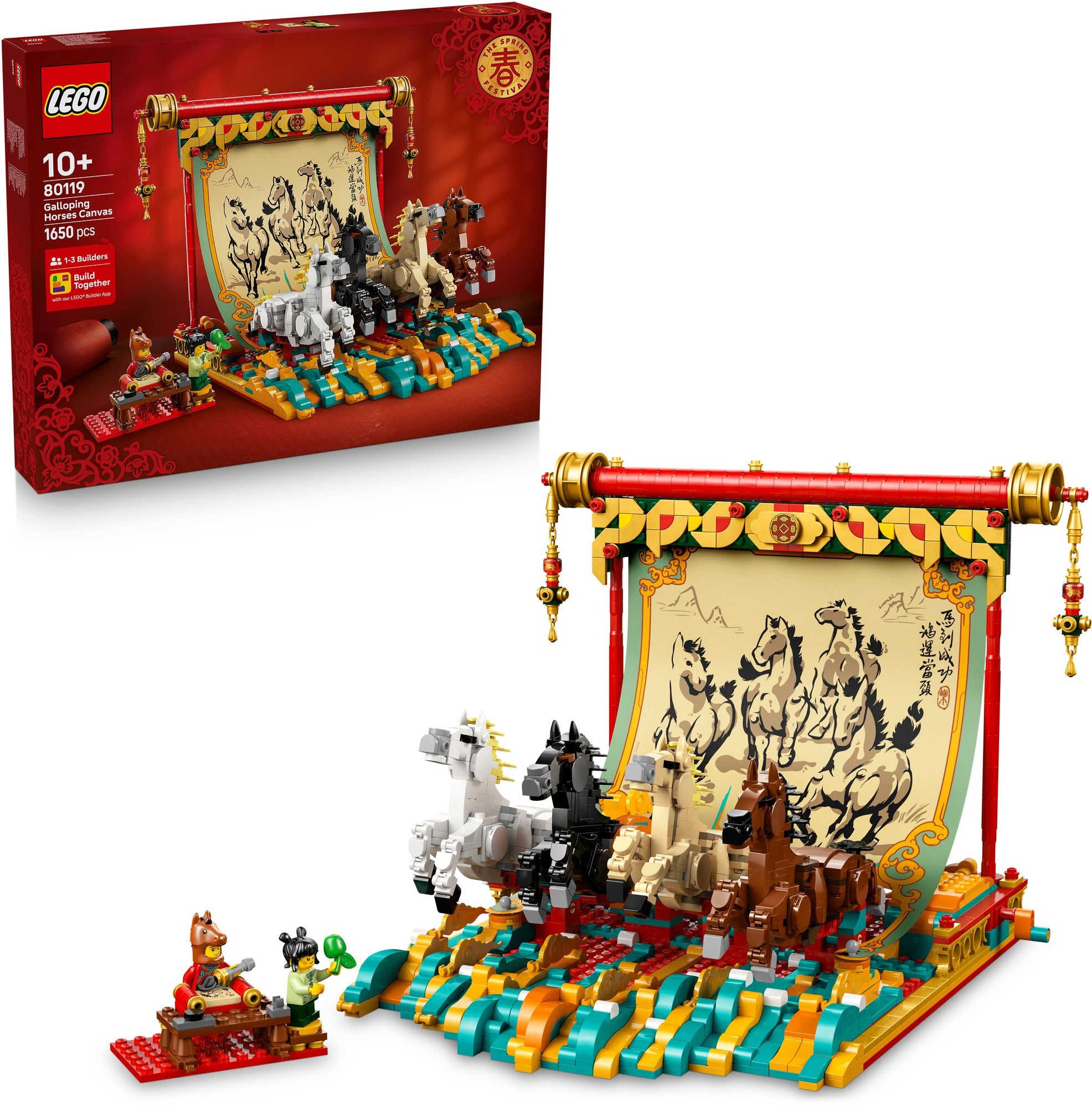 LEGO Galloping Horses Canvas 80119
