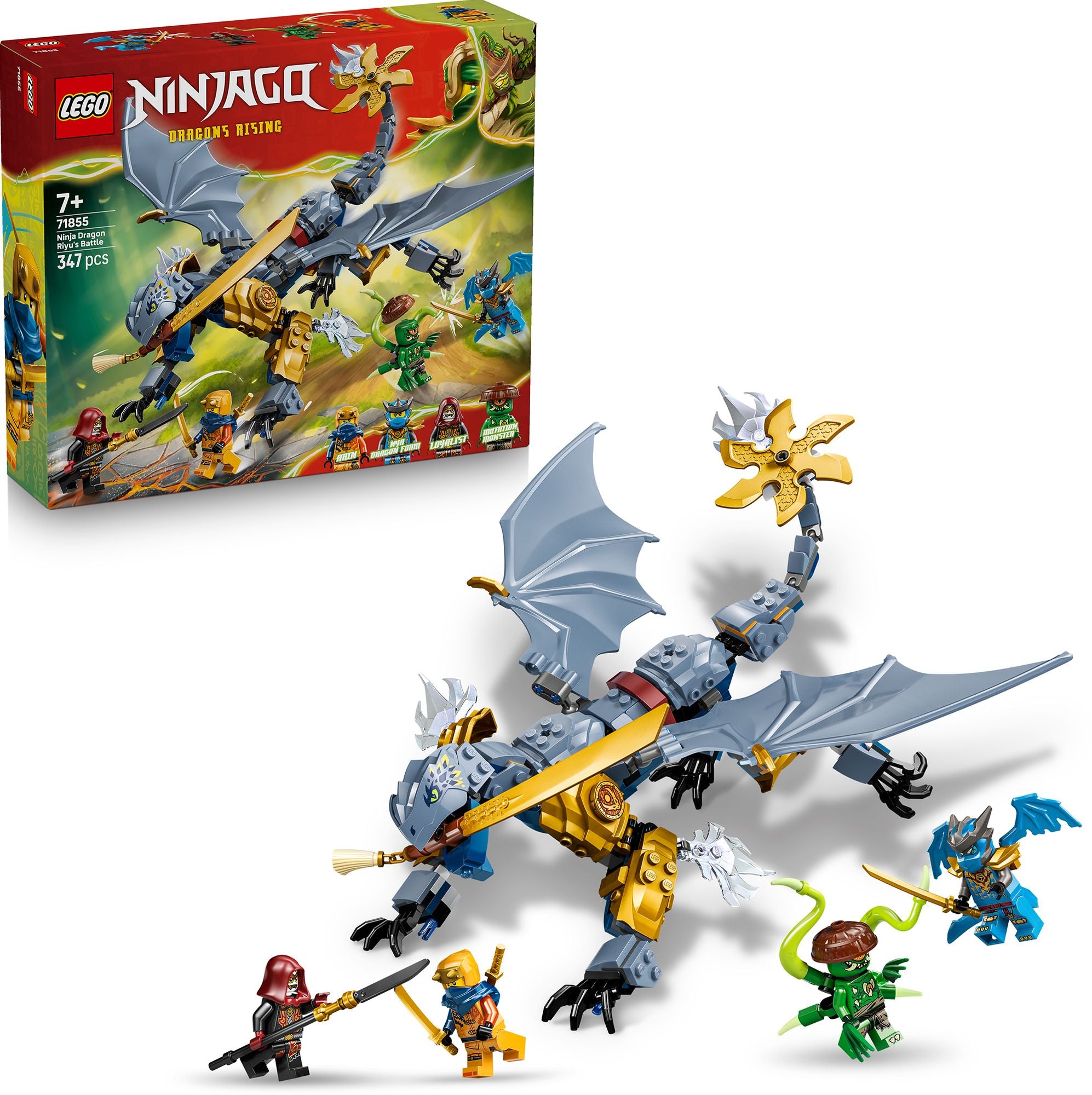 LEGO Ninjago Ninja Dragon Riyu's Battle 71855