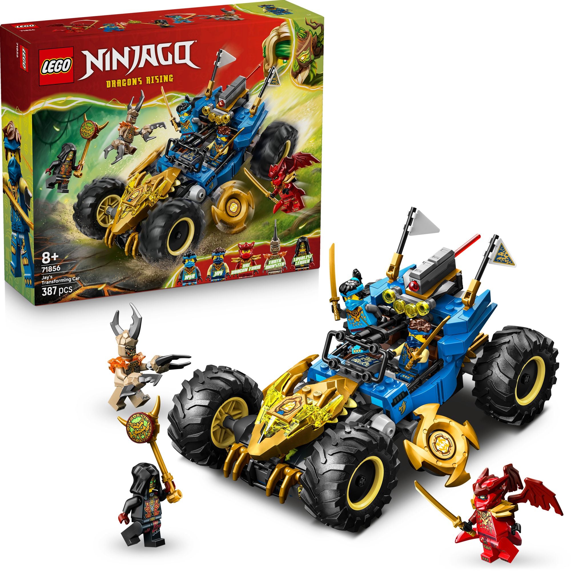 LEGO Ninjago Jay's Transforming Car 71856