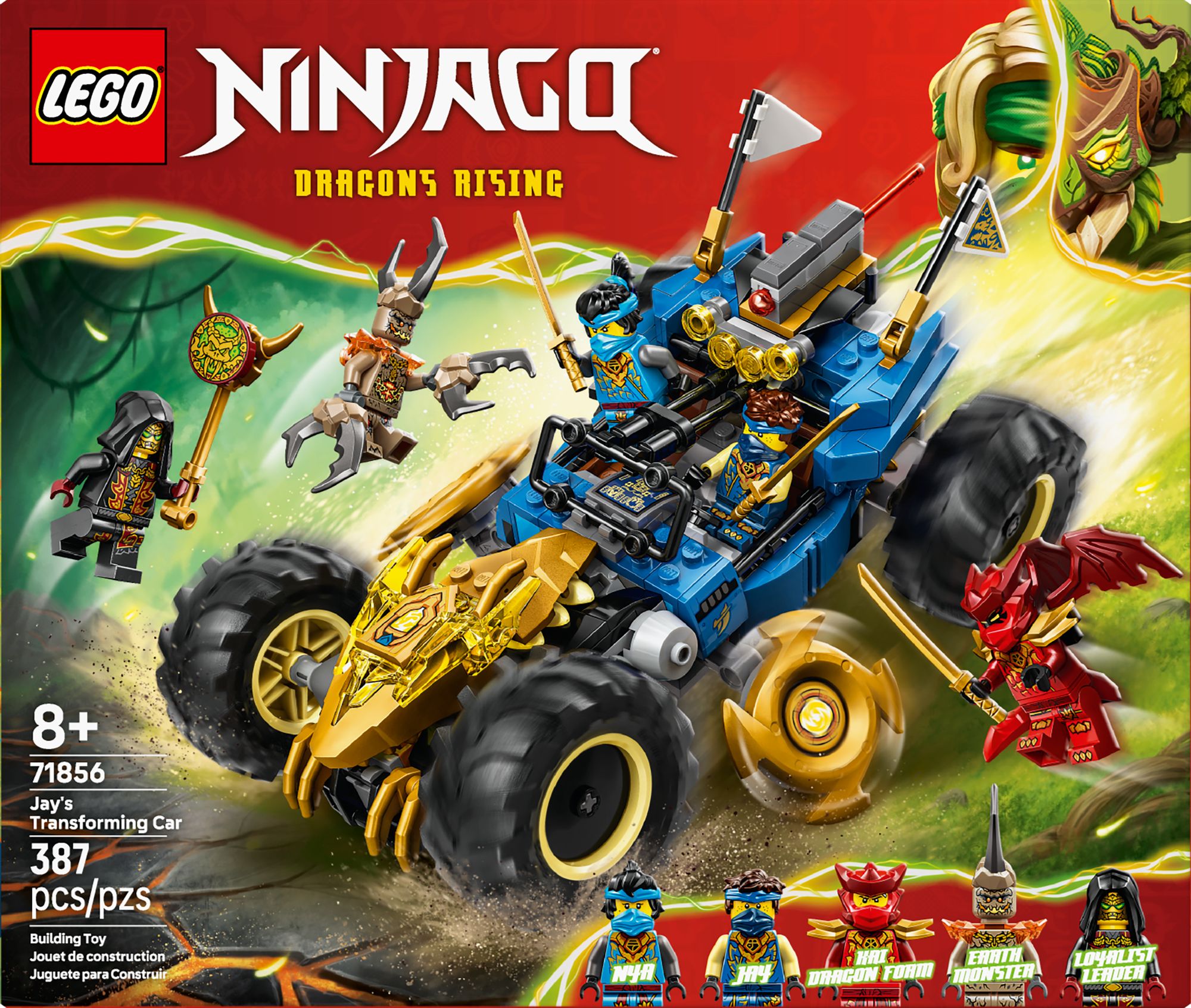 LEGO Ninjago Jay's Transforming Car 71856