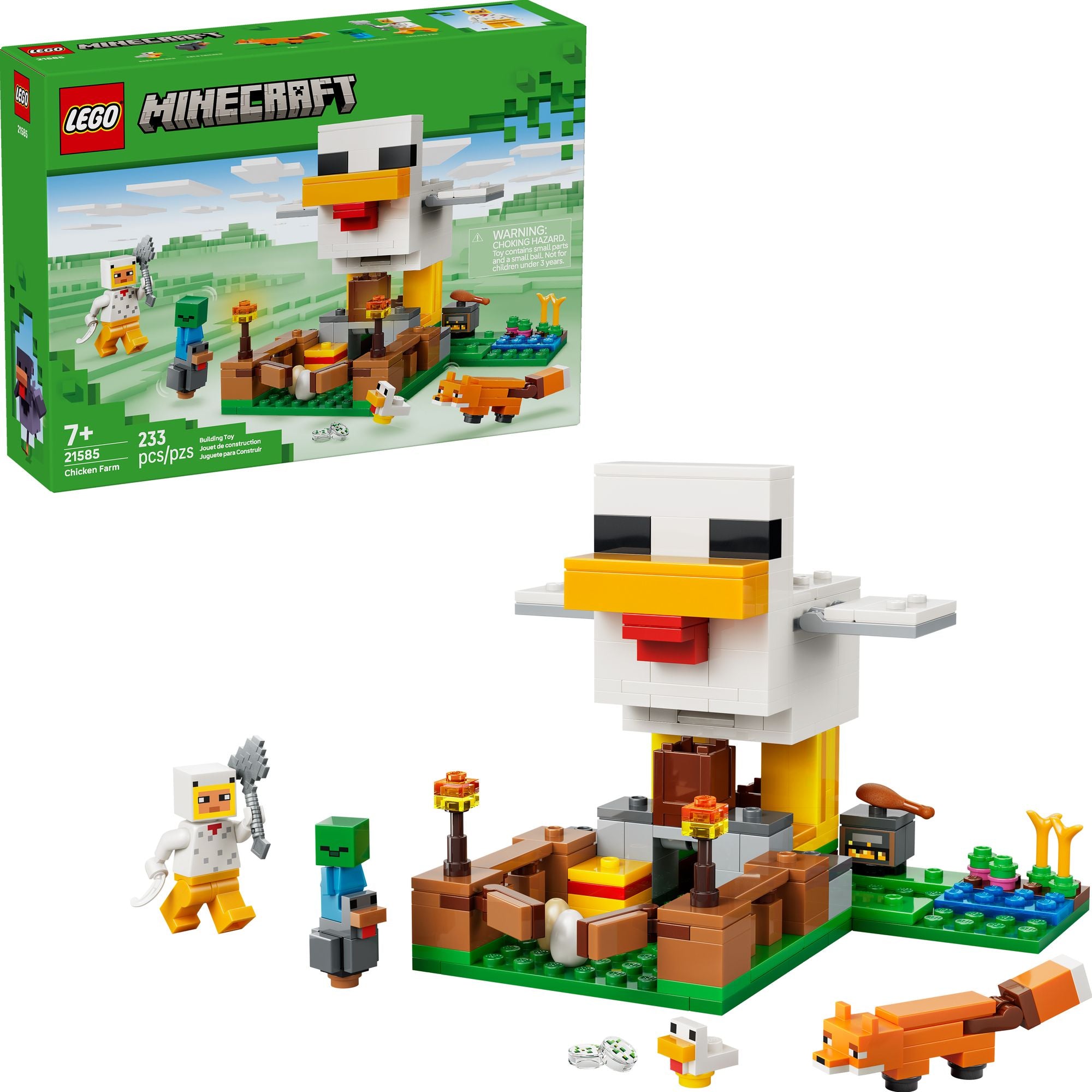 LEGO Minecraft Chicken Farm 21585