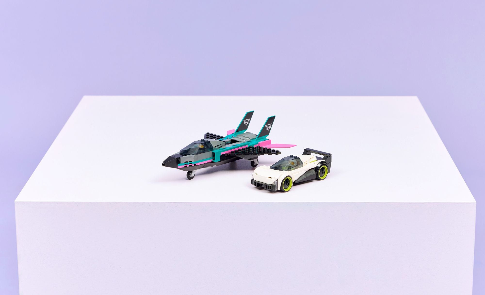 LEGO City Jet vs. Car 60489