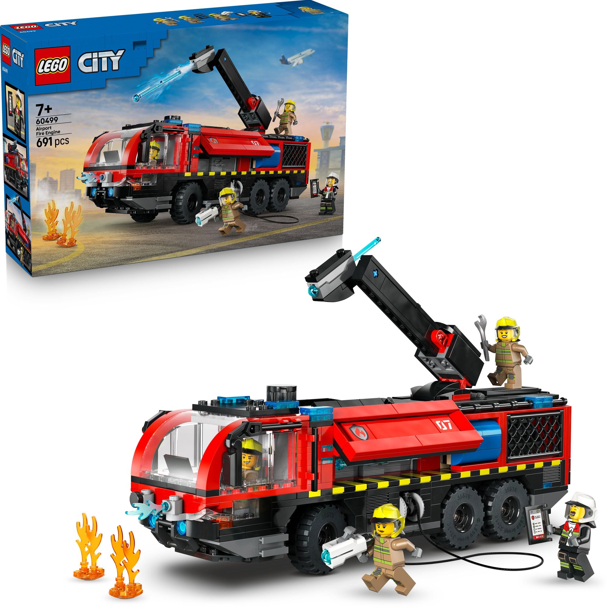 LEGO City Fire Airport Fire Truck 60499