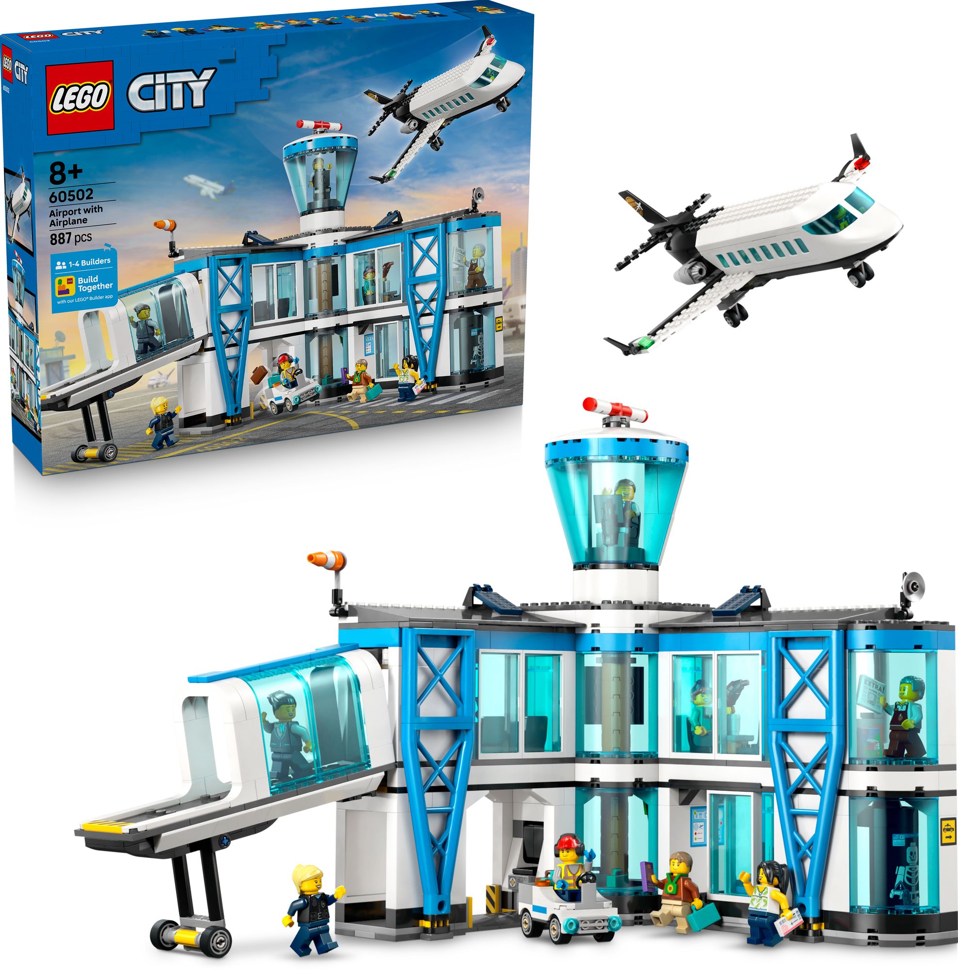 LEGO City Airport with Airplane 60502