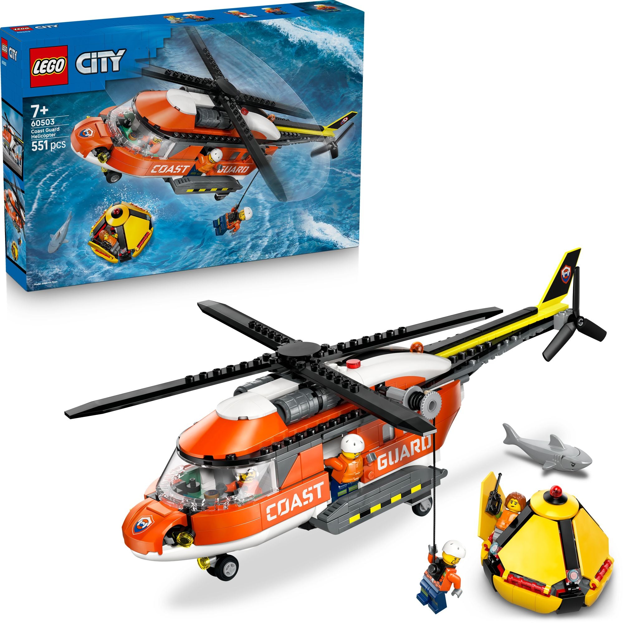 LEGO City Coast Guard Helicopter 60503