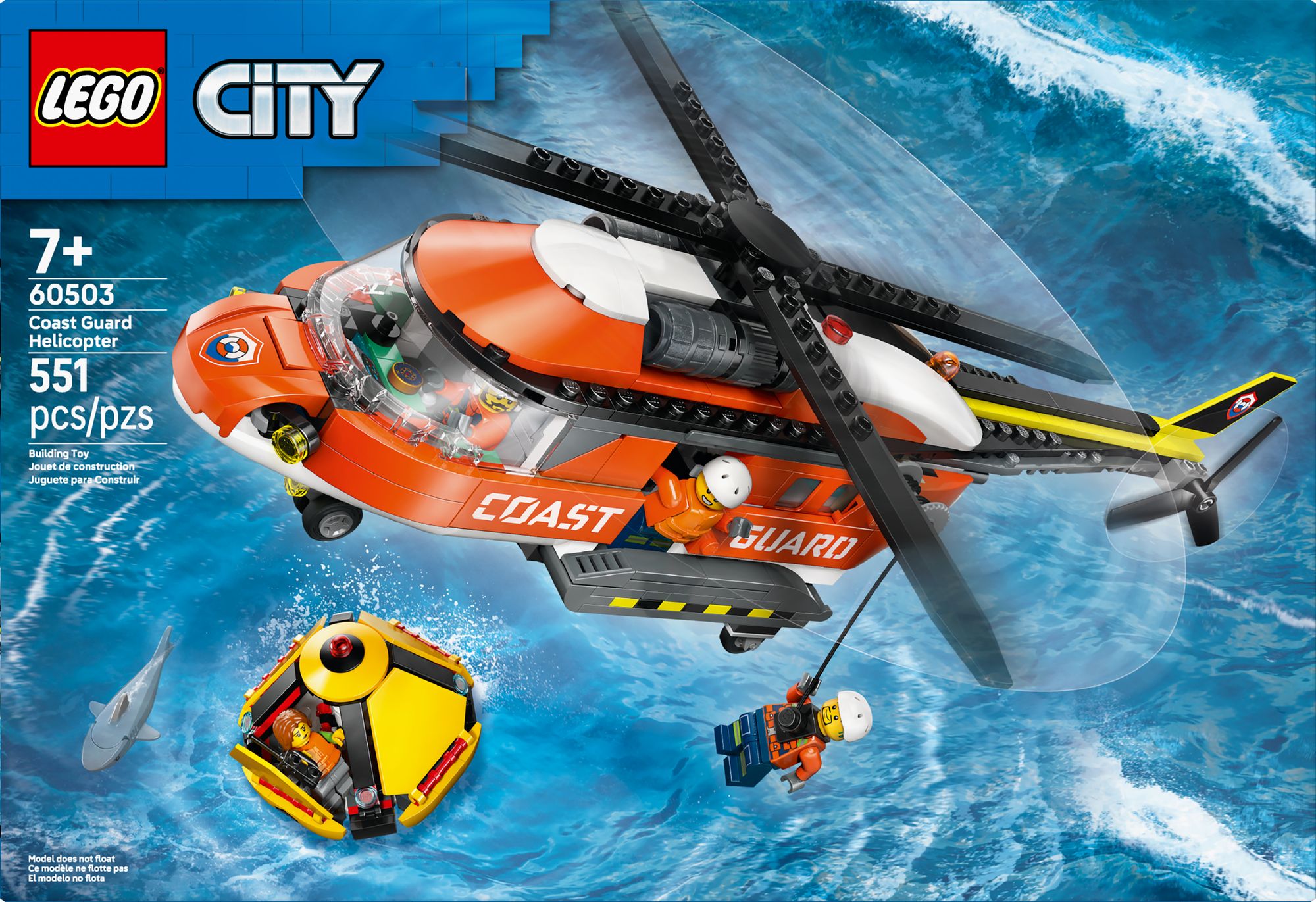 LEGO City Coast Guard Helicopter 60503