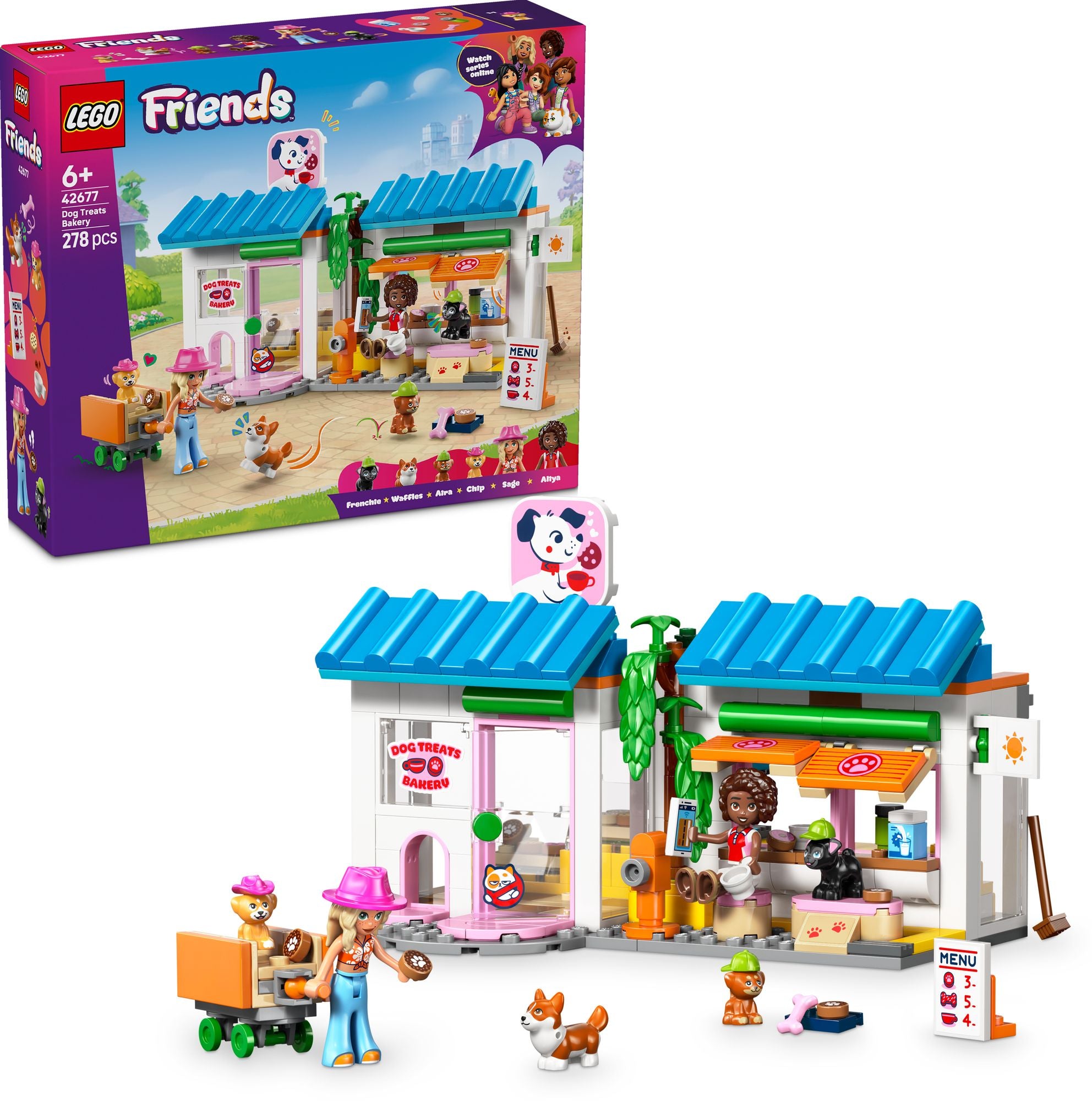LEGO Friends Dog Treats Bakery 42677