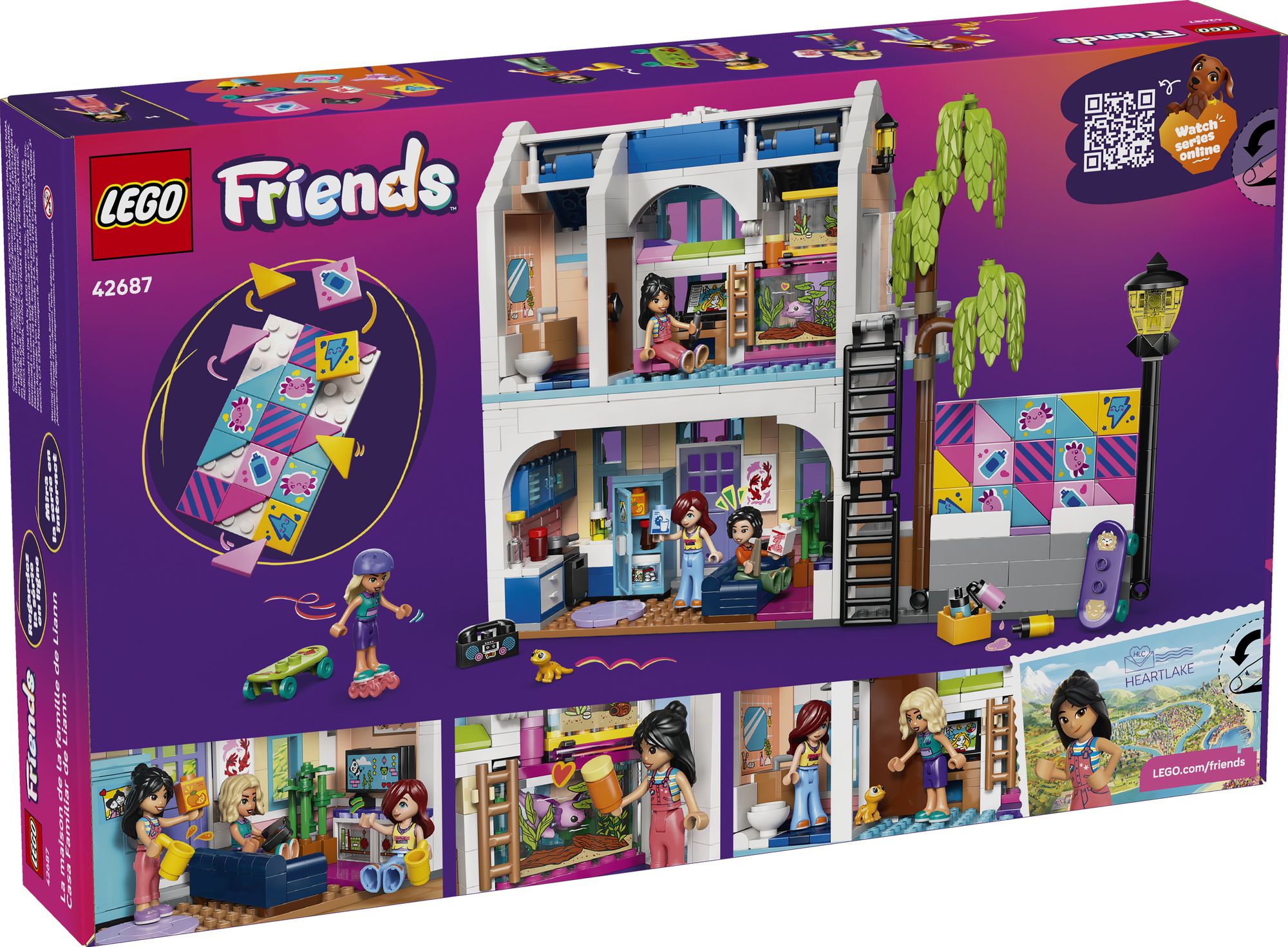 LEGO Friends Liann's Family House 42687