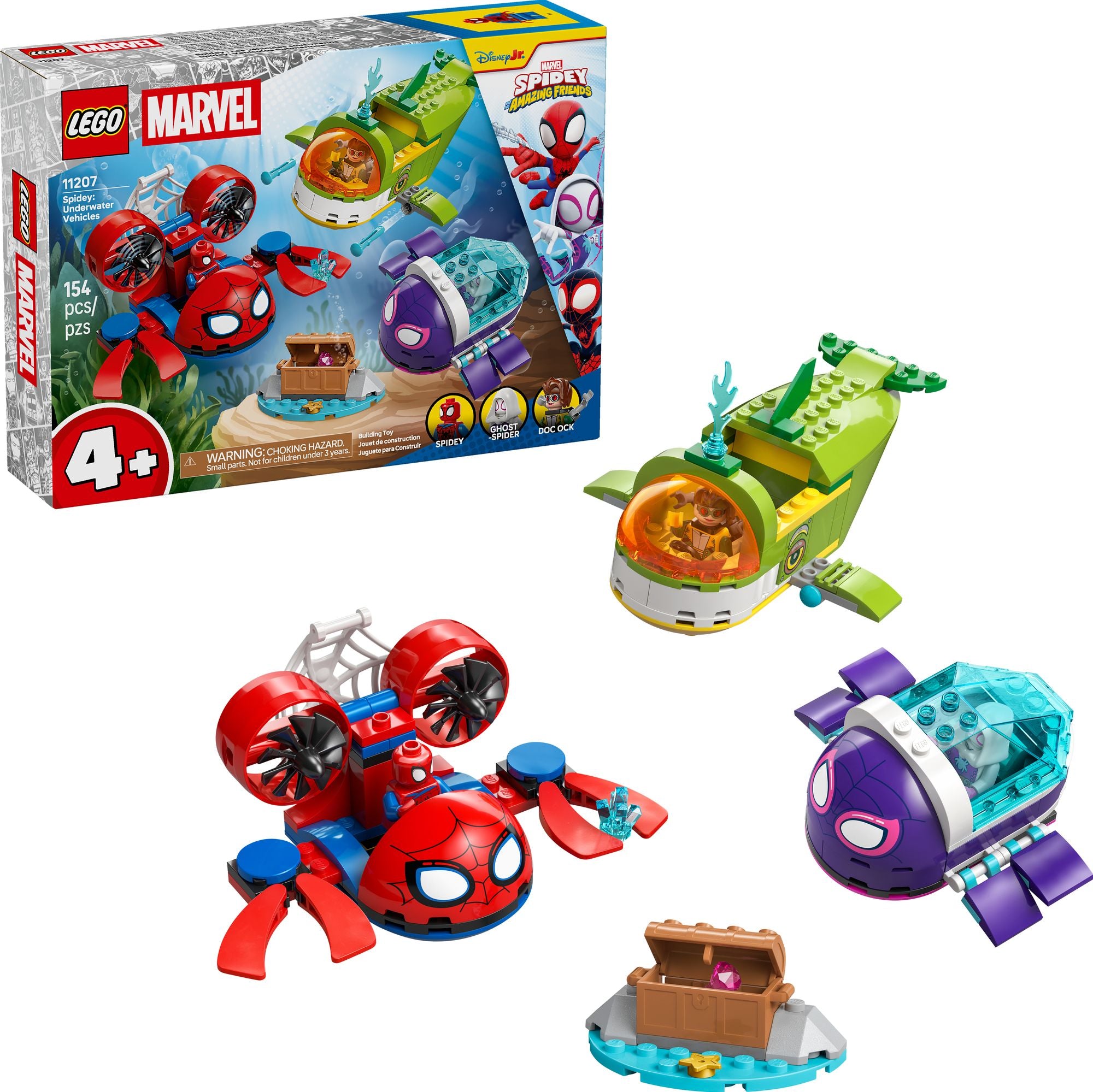 LEGO Spidey Spidey: Underwater Vehicles 11207