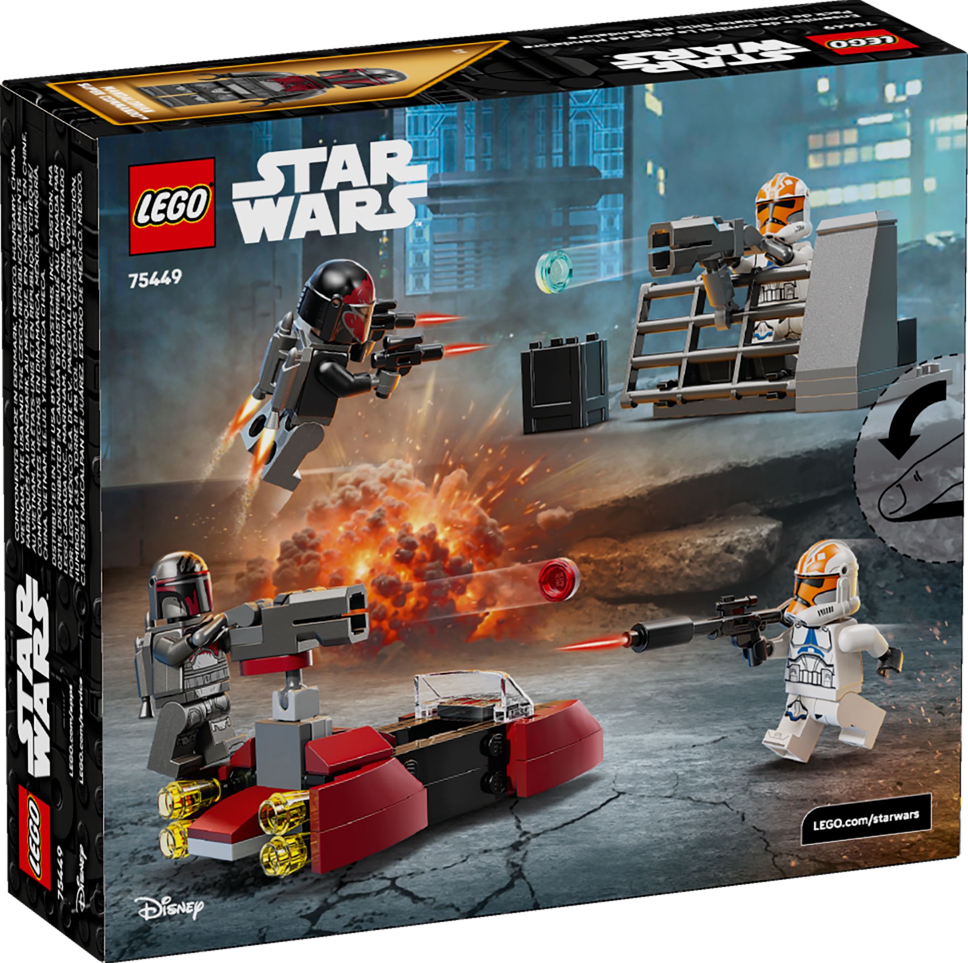 LEGO Star Wars Siege of Mandalore Battle Pack 75449