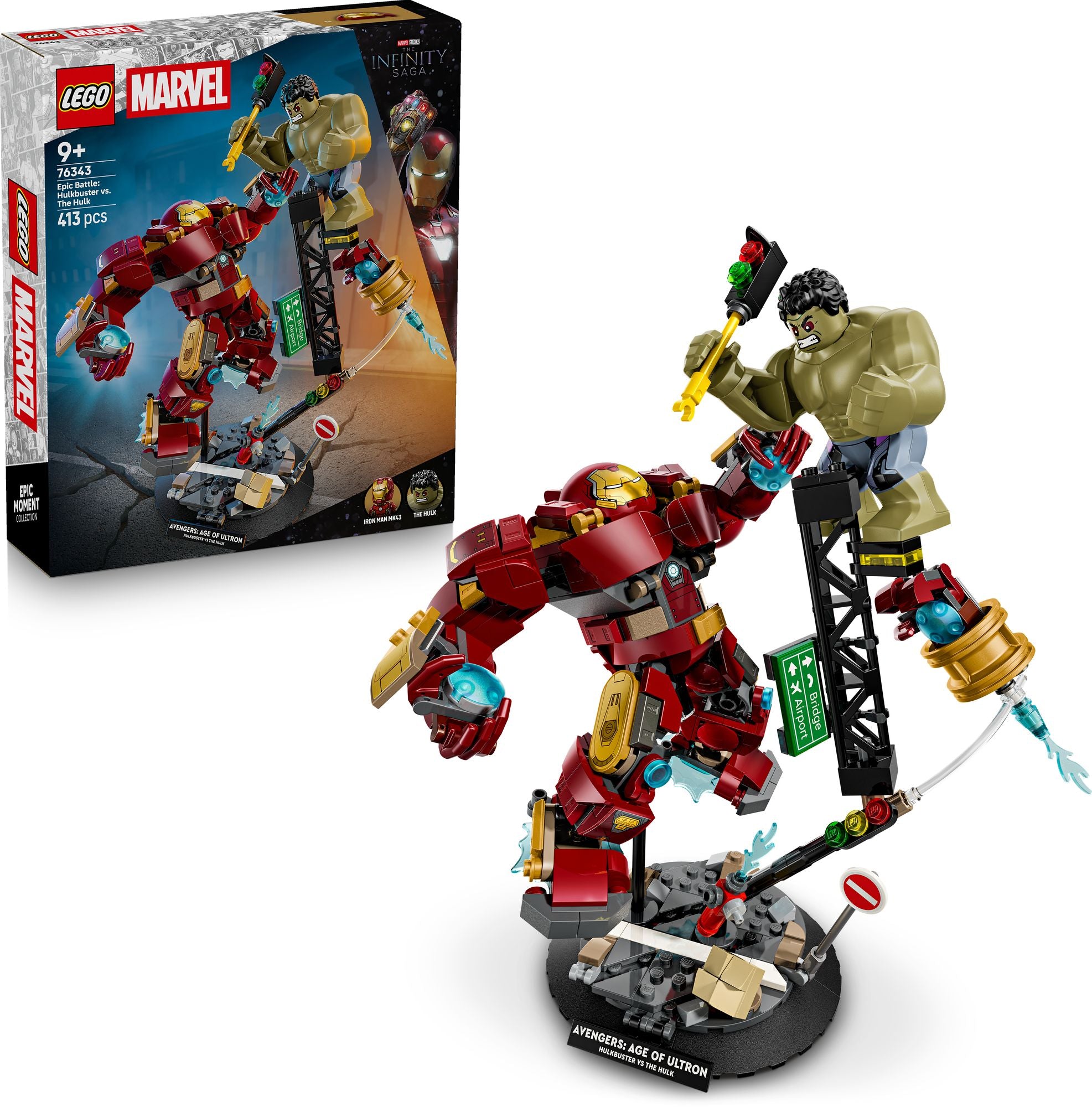 LEGO Super Heroes Marvel Epic Battle: Hulkbuster vs. The Hulk 76343