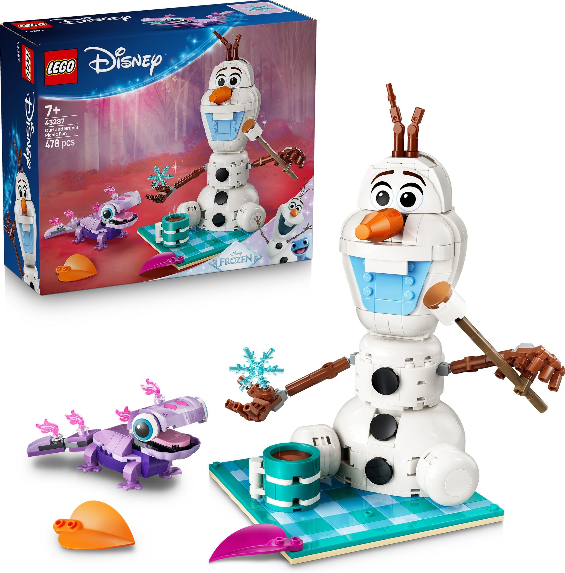 LEGO Disney Olaf and Brunis Picnic Fun 43287
