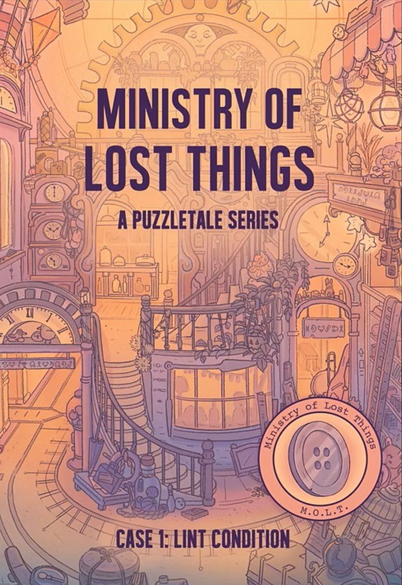 Ministry of Lost Things Case 1 - Lint Condition by Mark Larson, Rita Orlov & Chelsea Stark