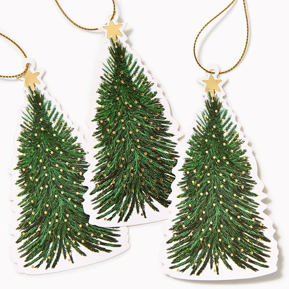 Green Tree Hang Tags S/10